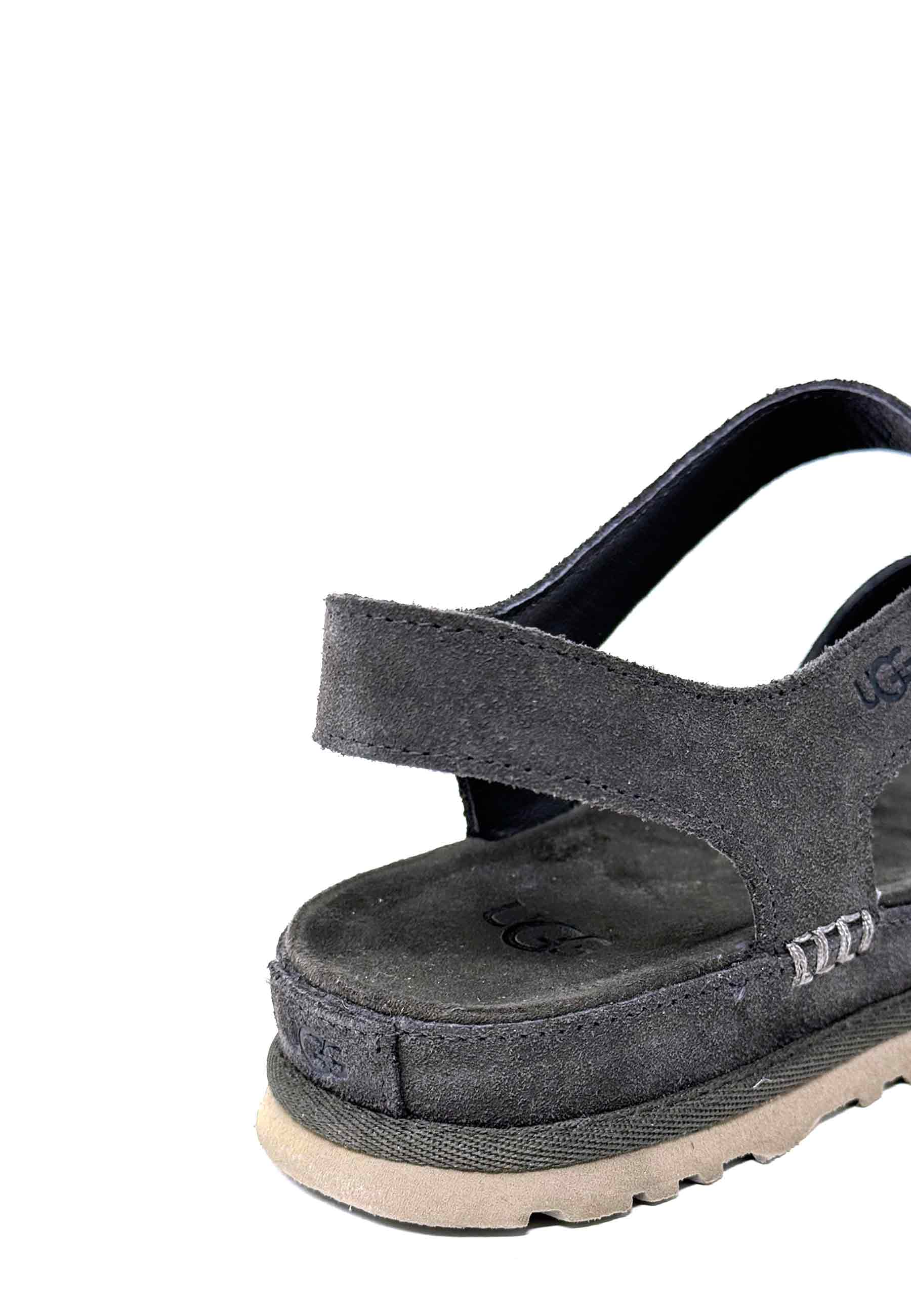 Goldengaze Toe Post Sandale | Dense Smoke