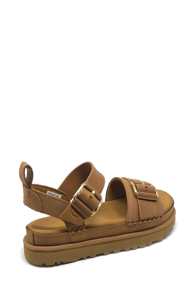 Goldenstar Villa Sandal | Chestnut