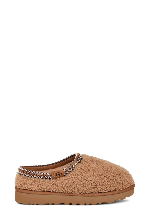 Tasman Maxi Curly Clog | Chestnut