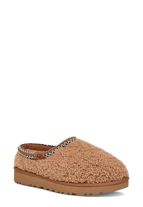 Tasman Maxi Curly Clog | Chestnut