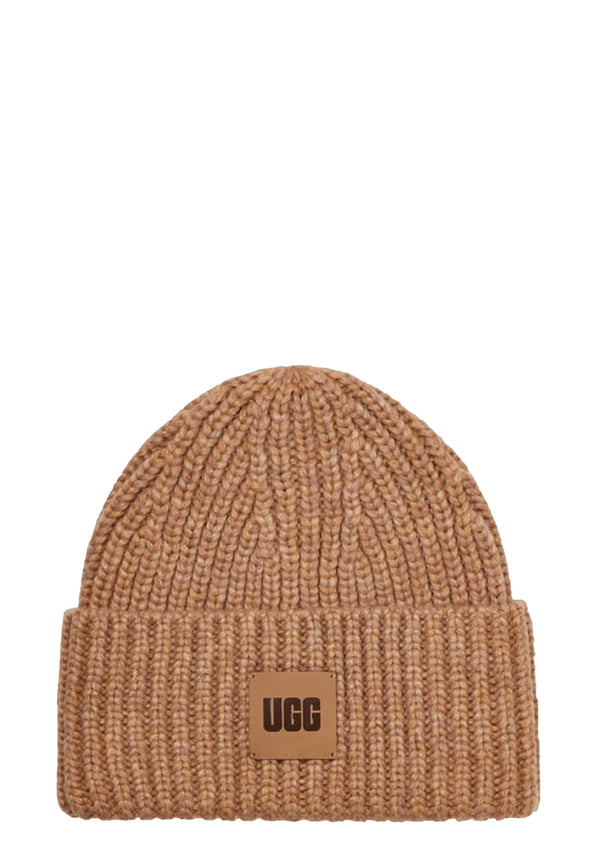 Chunky Rib Beanie | camel