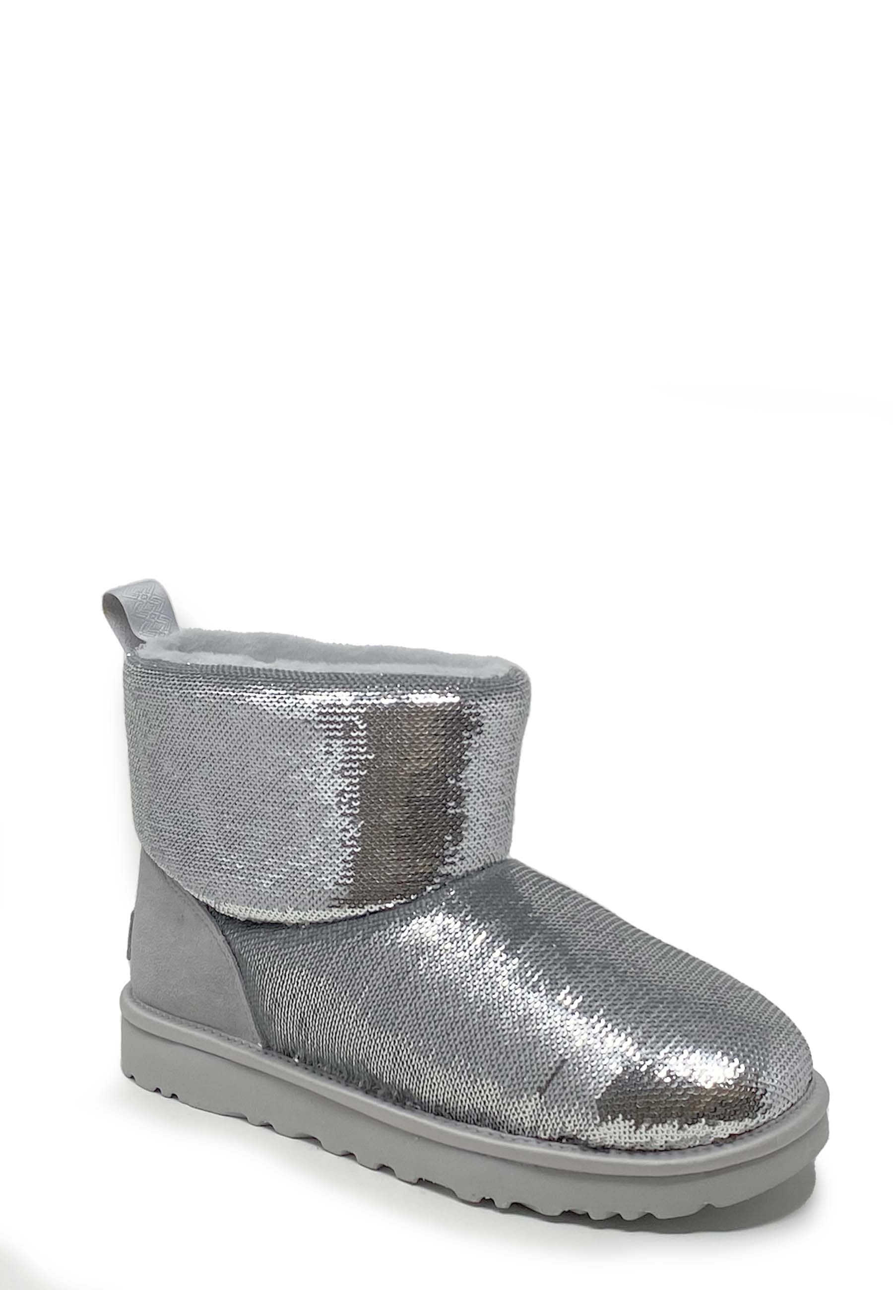 Classic Mini II Boot | Mirror Ball Silver