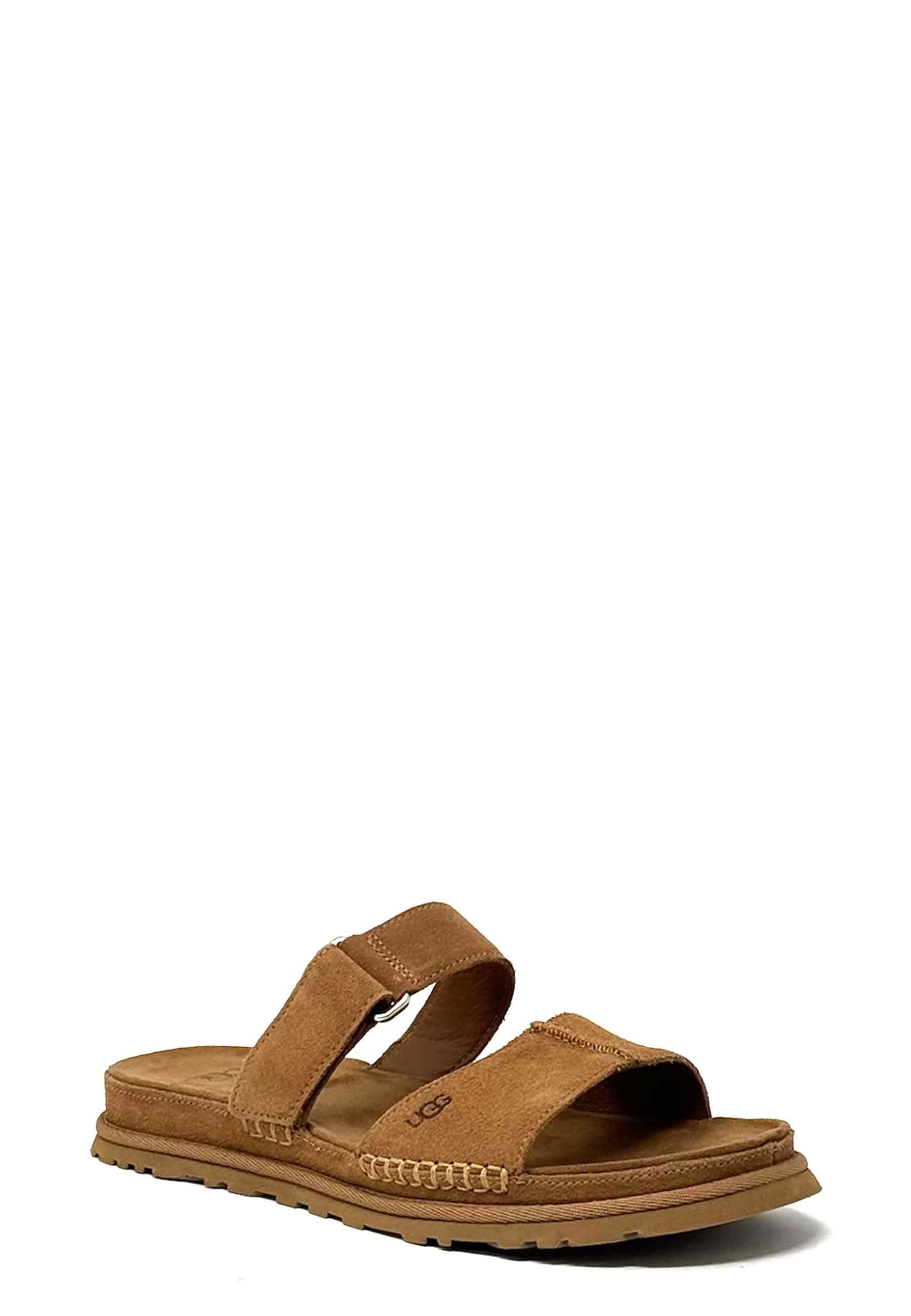 Goldengaze Pantolette | Chestnut