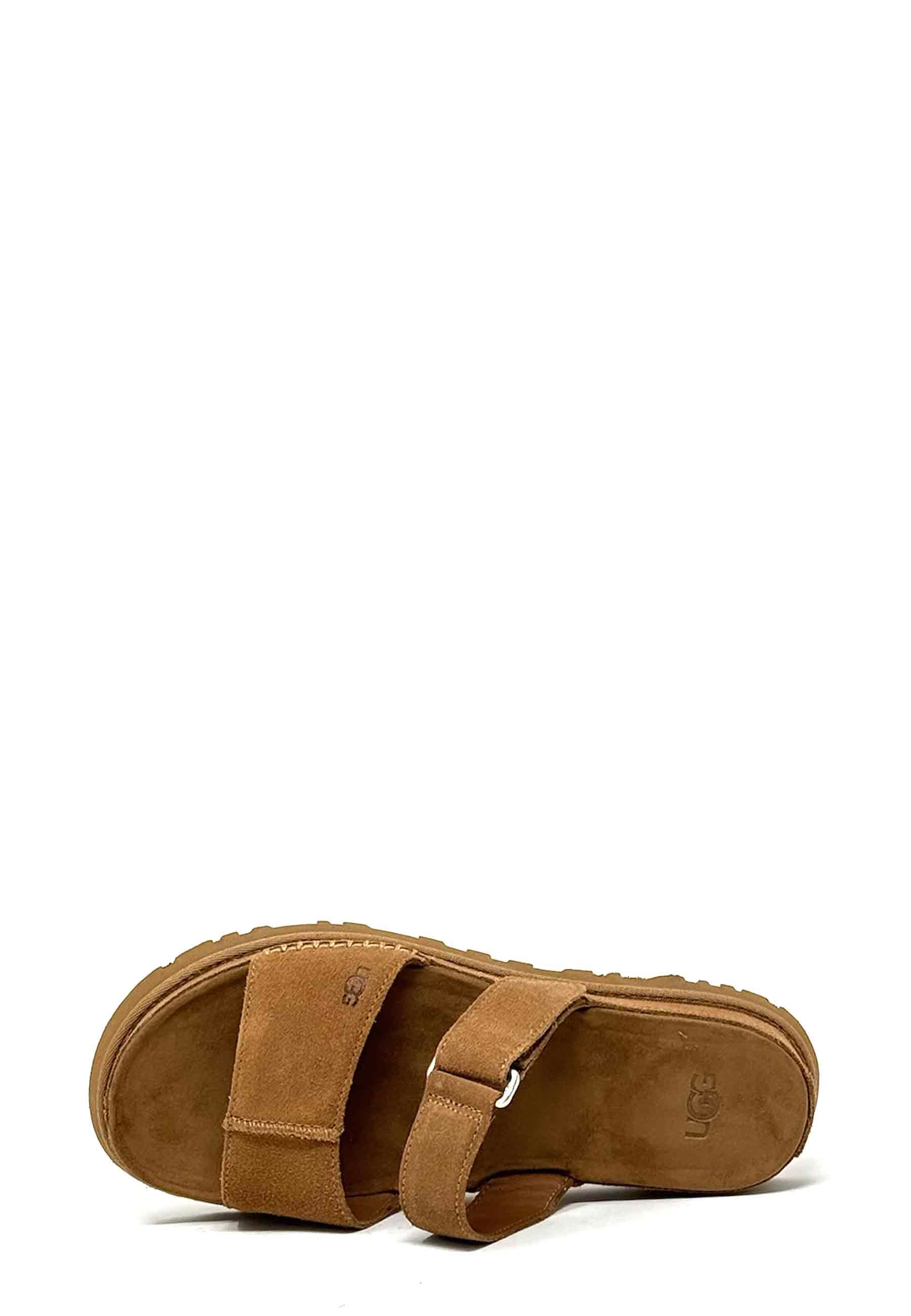 Goldengaze Pantolette | Chestnut