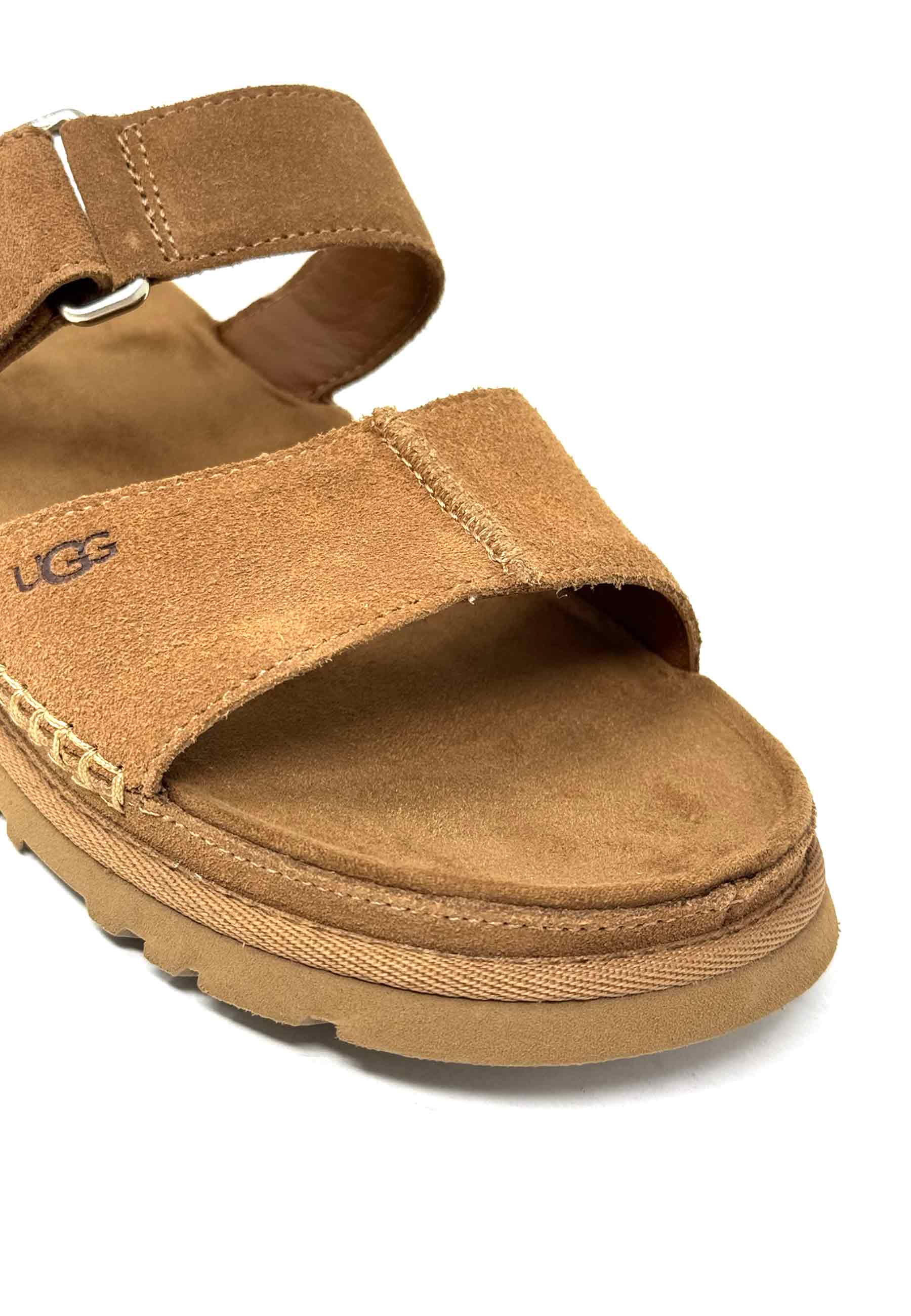 Goldengaze Pantolette | Chestnut