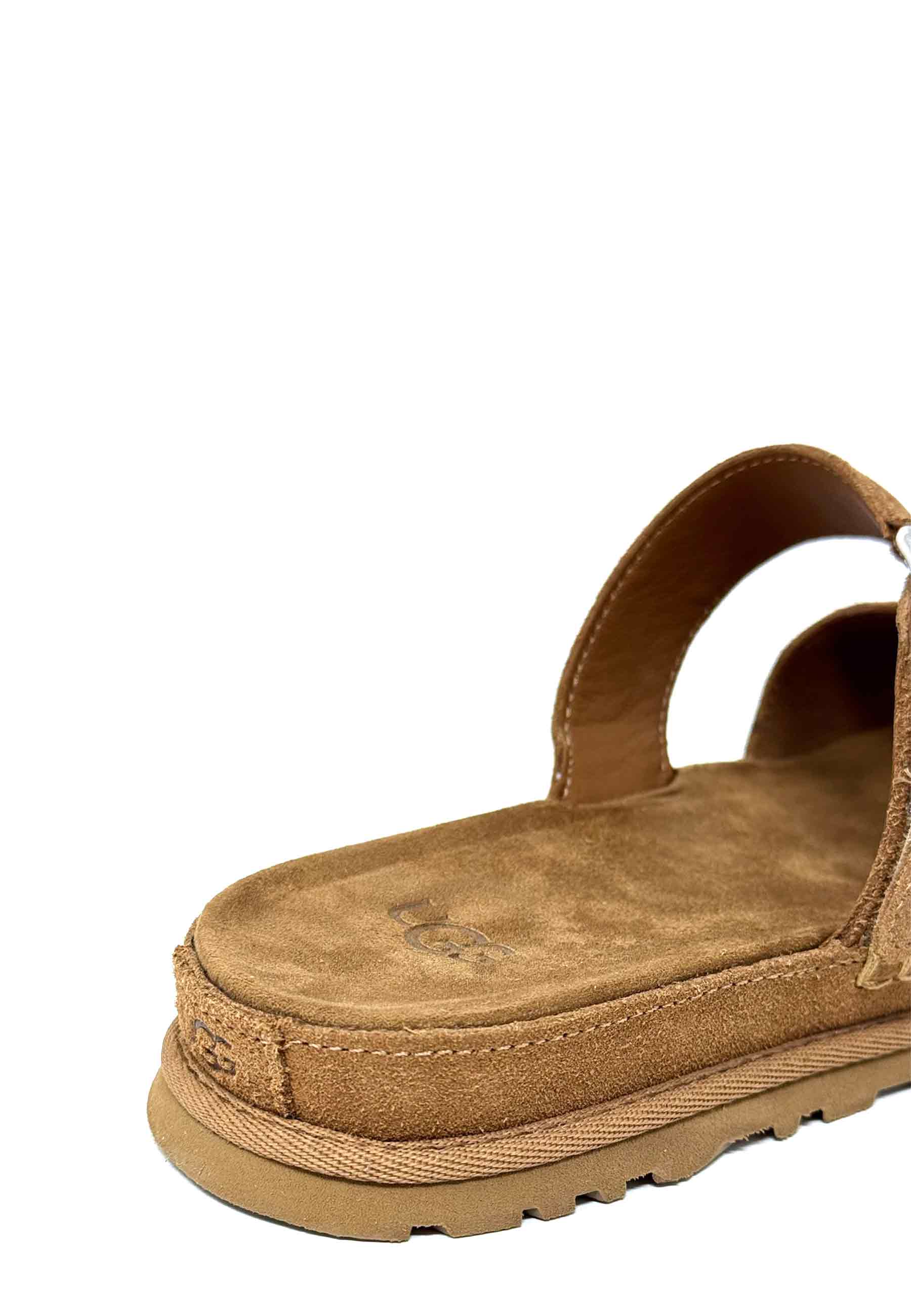 Goldengaze Pantolette | Chestnut