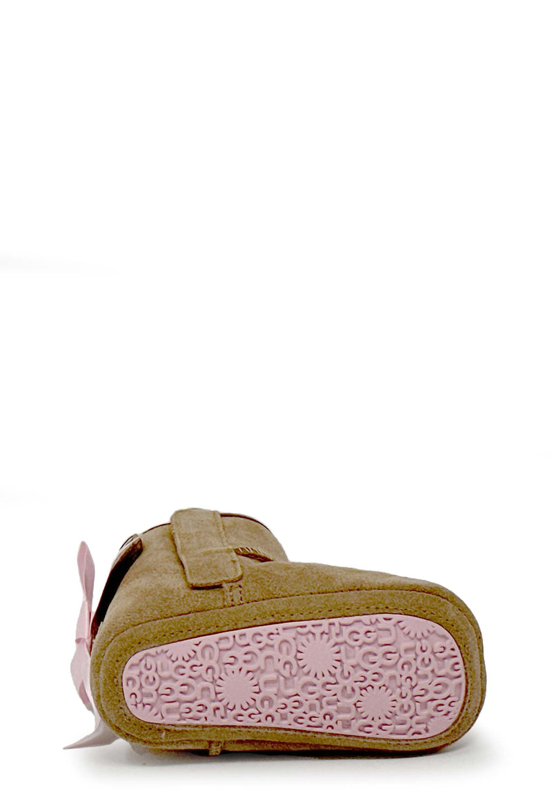 Jesse Bow II Babyschuh | Chestnut 
