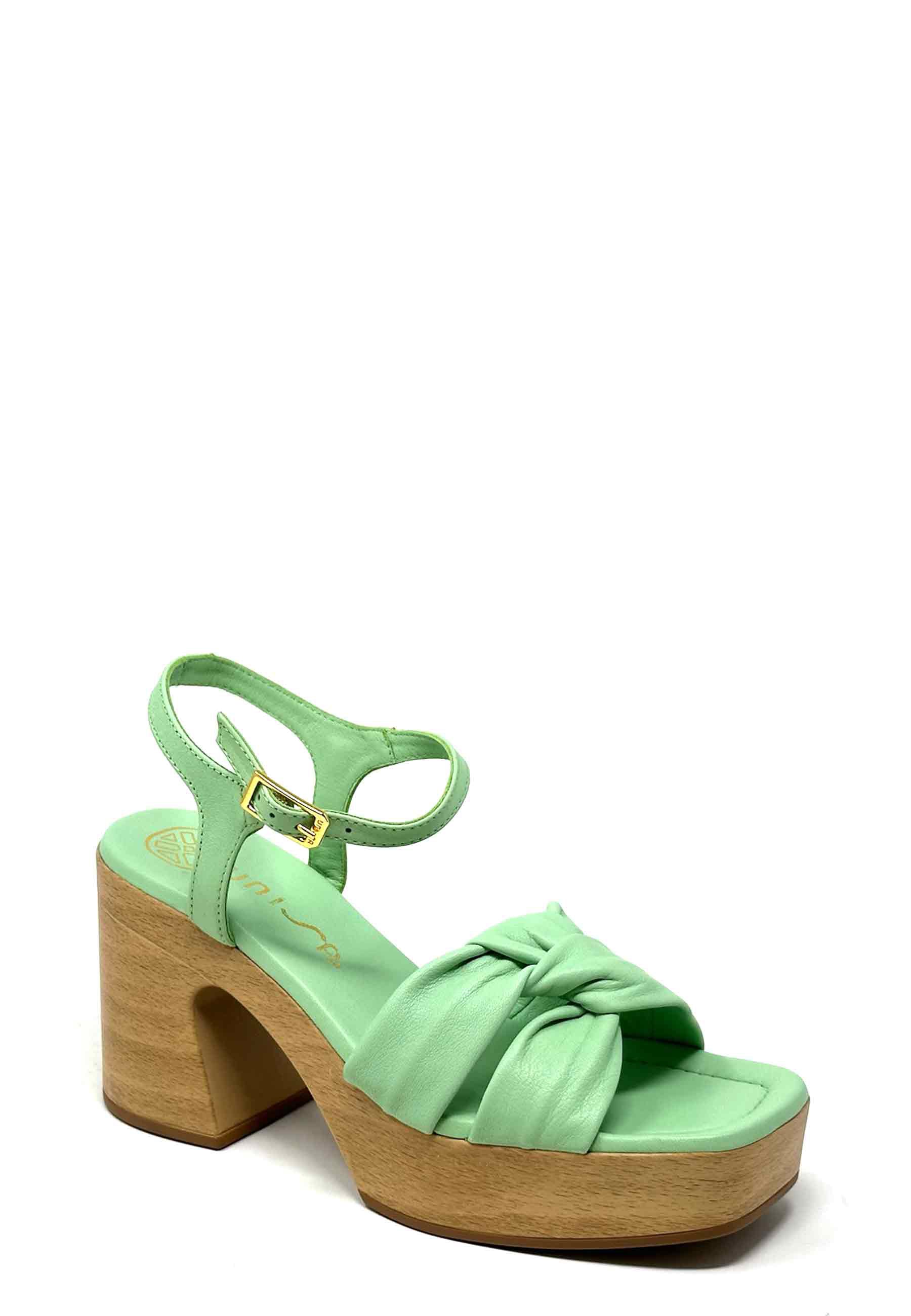 Odolf high heel sandal | Aqua