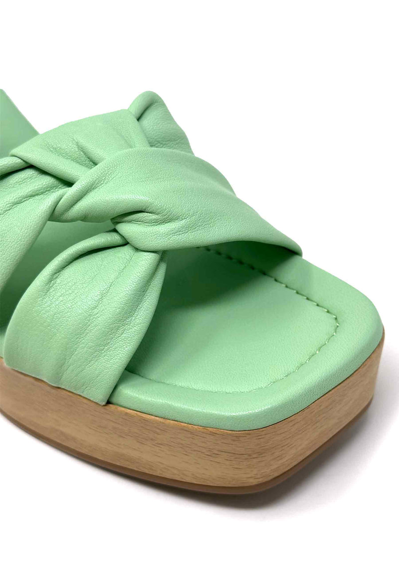 Odolf high heel sandal | Aqua
