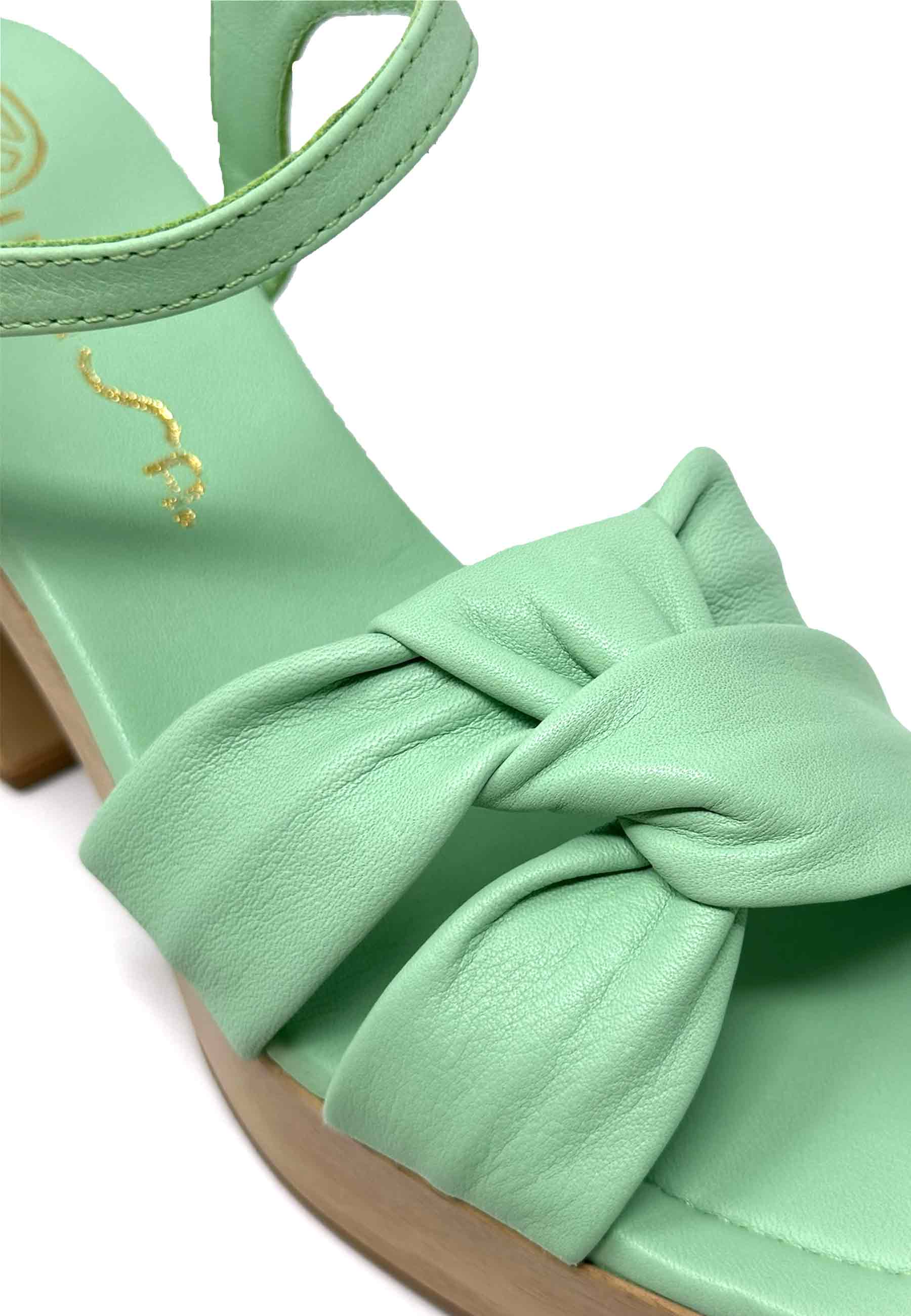 Odolf high heel sandal | Aqua