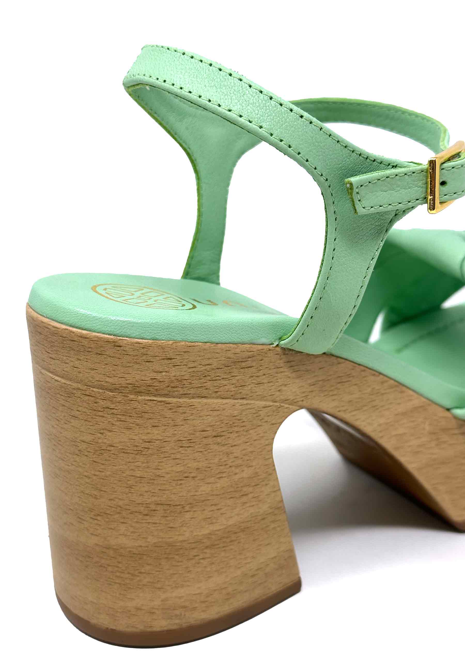 Odolf high heel sandal | Aqua