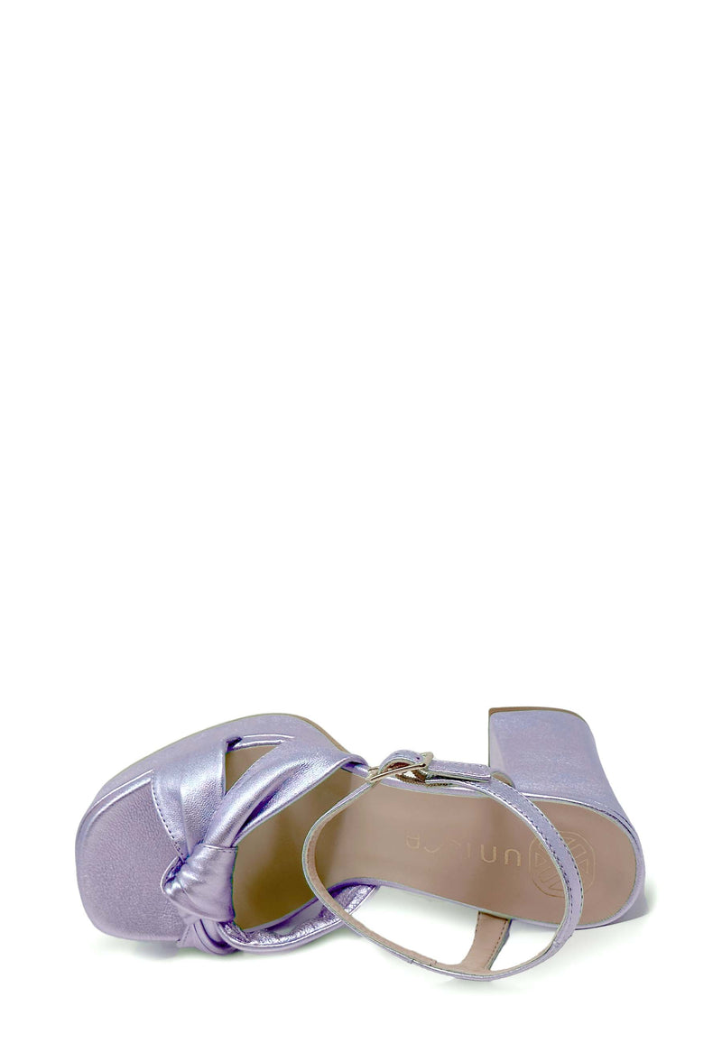 Umi højhælede sandal | lilla