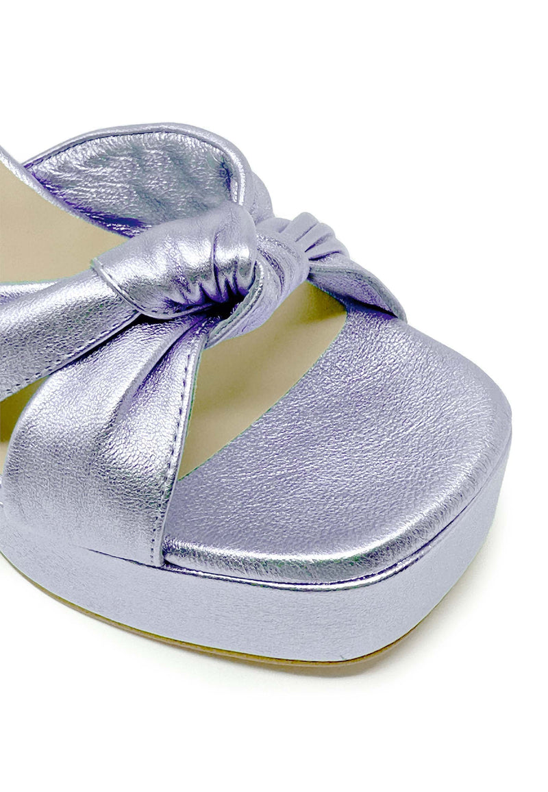 Umi high heel sandal | purple