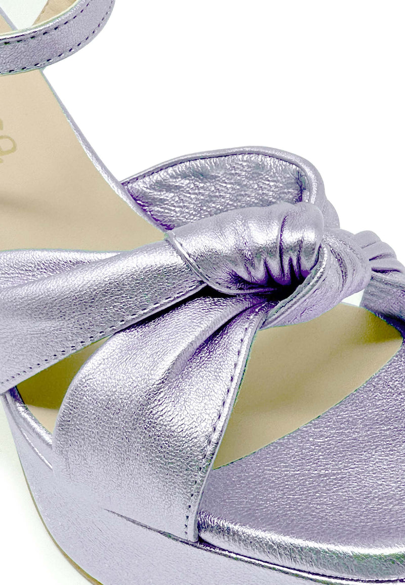 Umi high heel sandal | purple