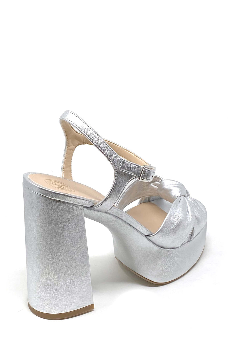 Venza Highheel Sandale | Silver