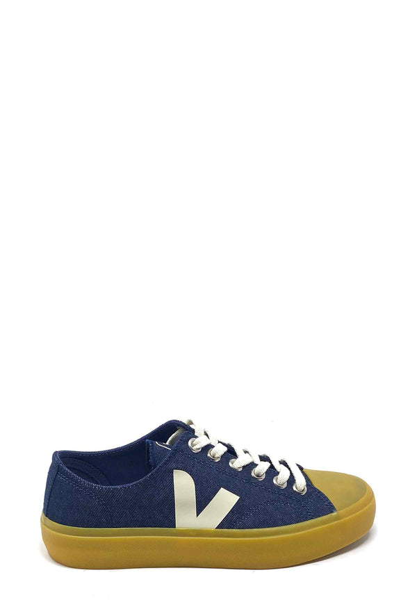 WATA II LOW Sneaker | Blue Pierre Natural