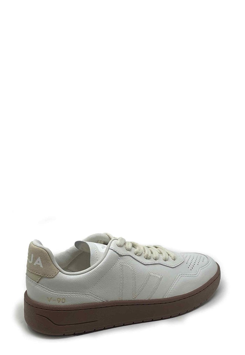 v90 Sneaker | White Pierre