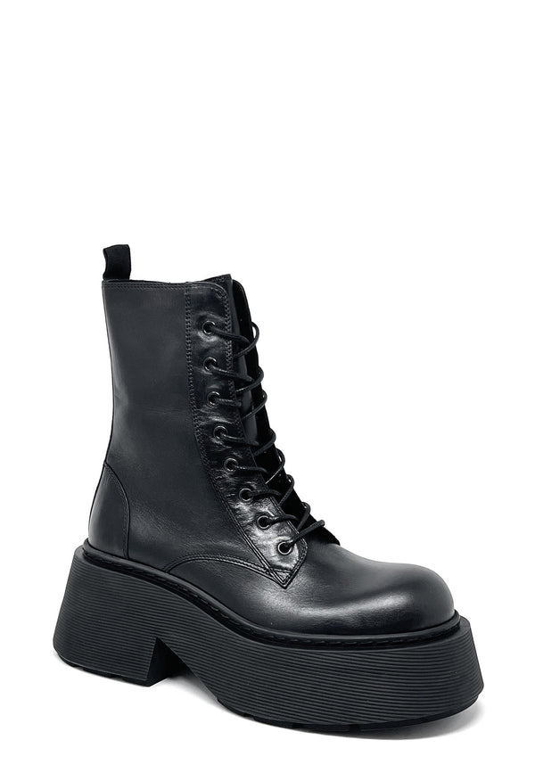 1D7700D lace-up boot | Black
