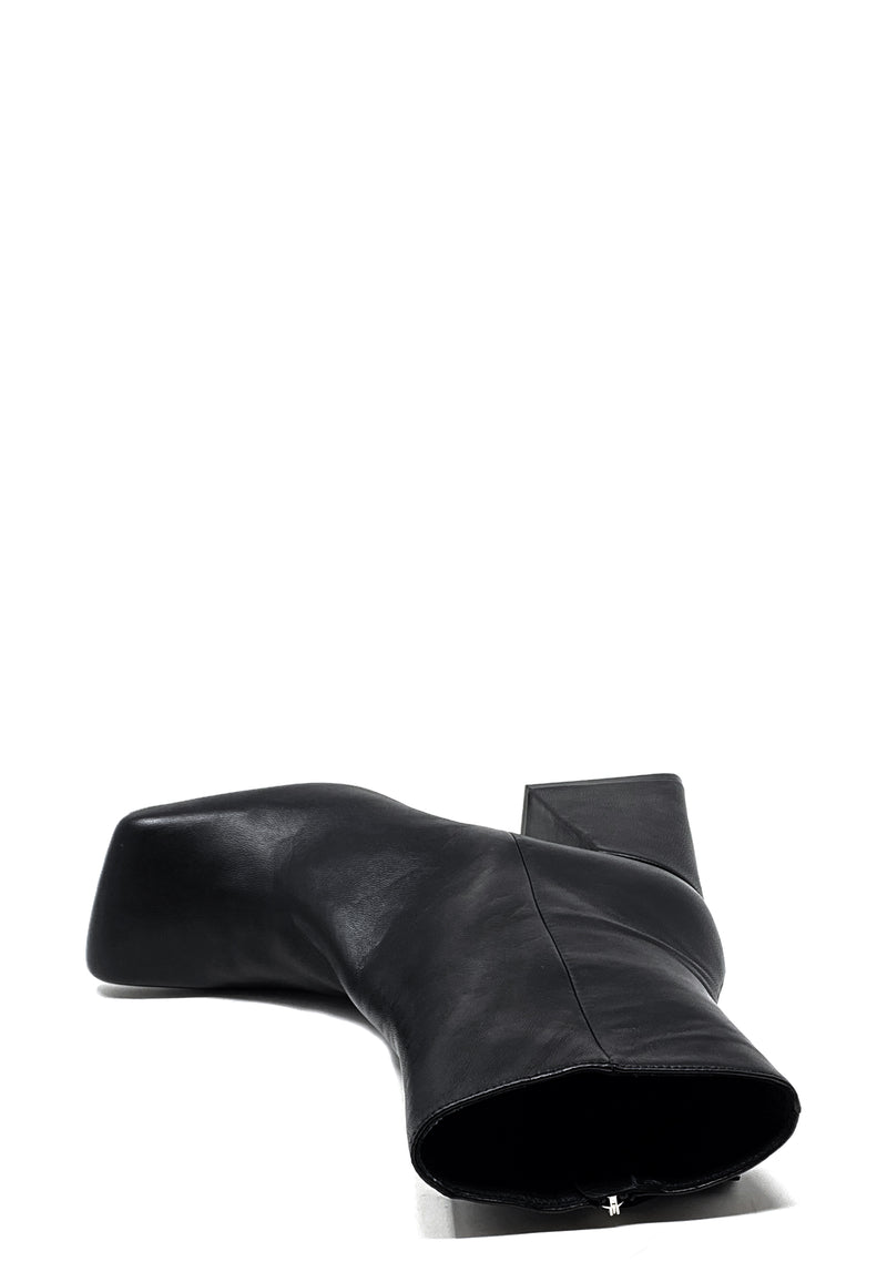 2450D High heel ankle boots | Black