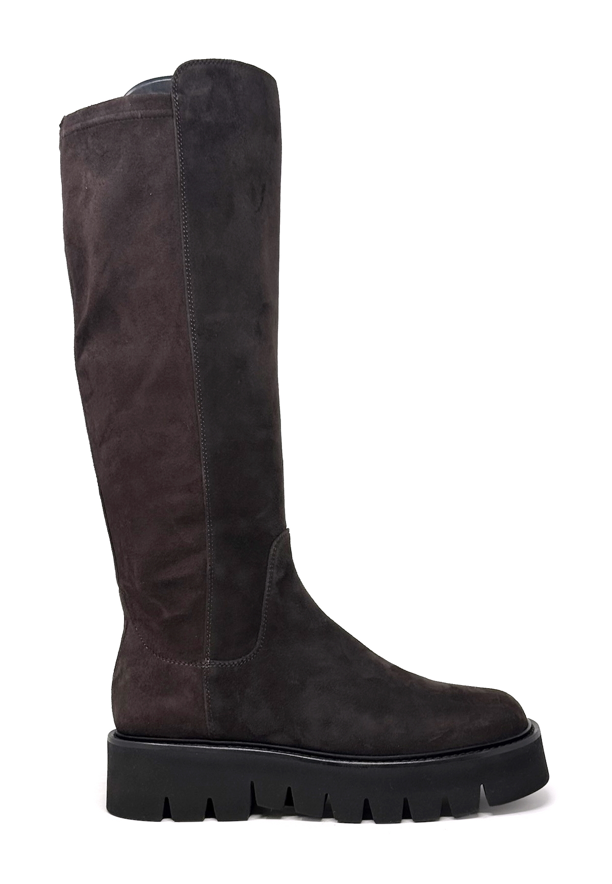 Luggie Stretch Langschaft Boot | Moka