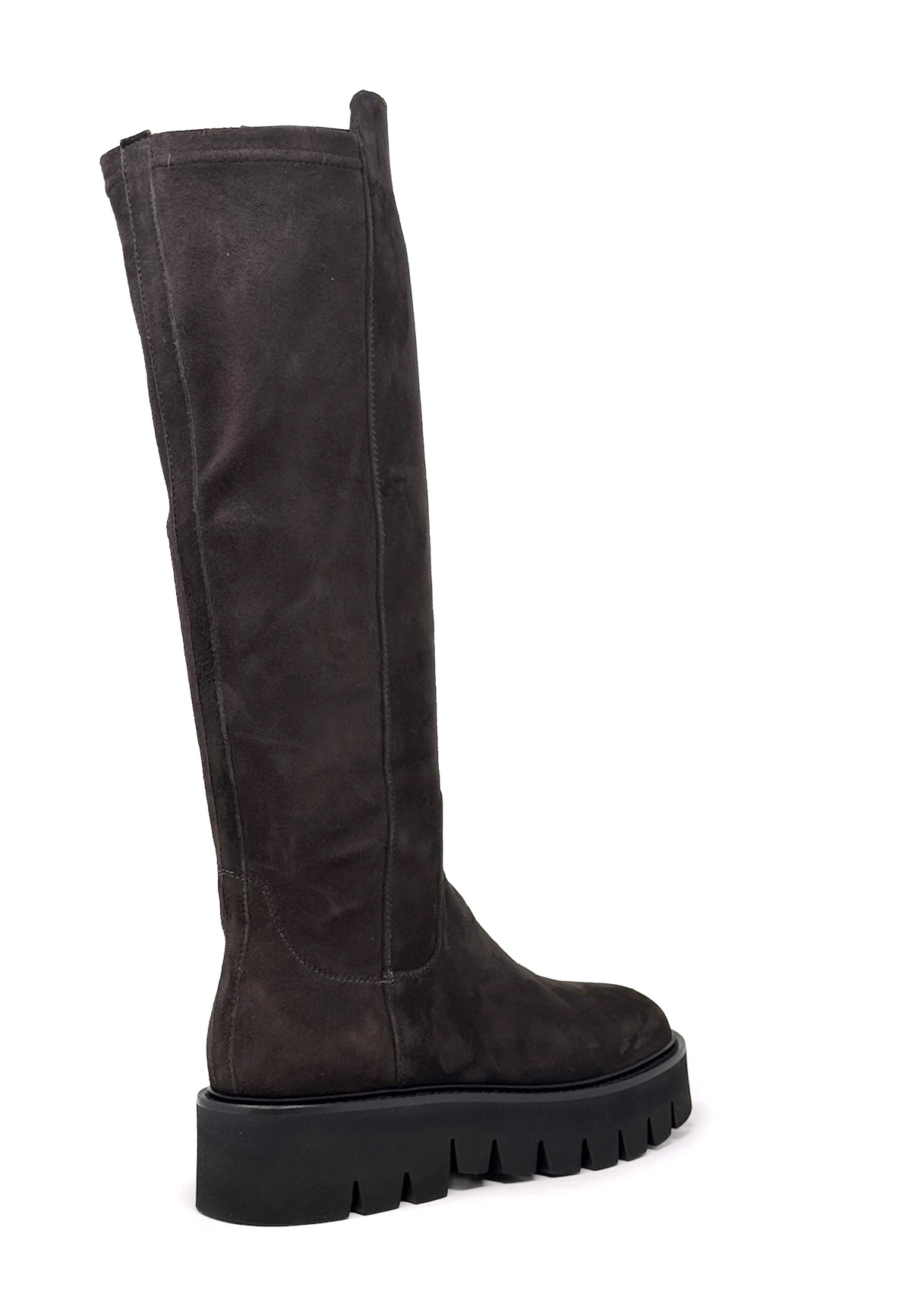 Luggie Stretch Langschaft Boot | Moka