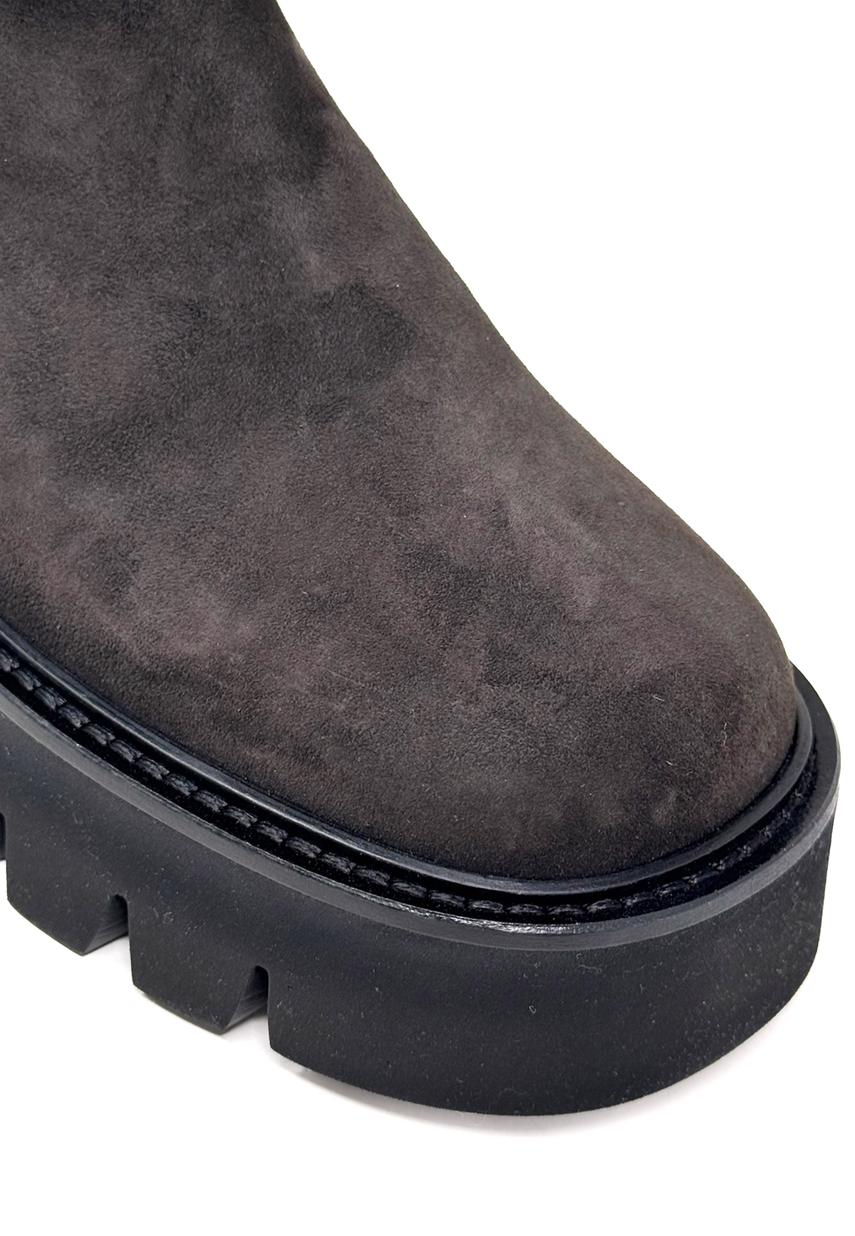 Luggie Stretch Langschaft Boot | Moka
