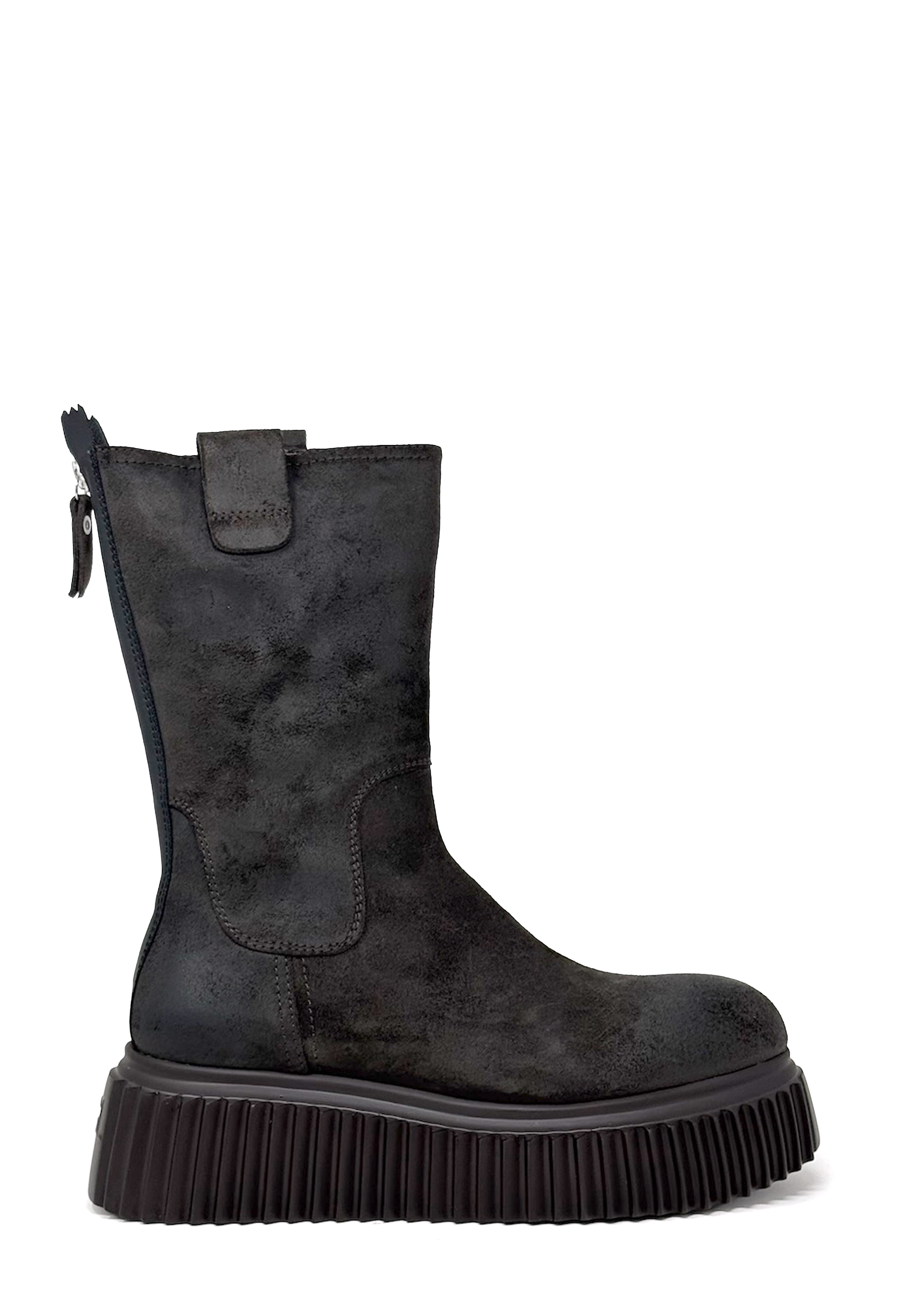 Milagros Plateau Boot | Testa Di Moro