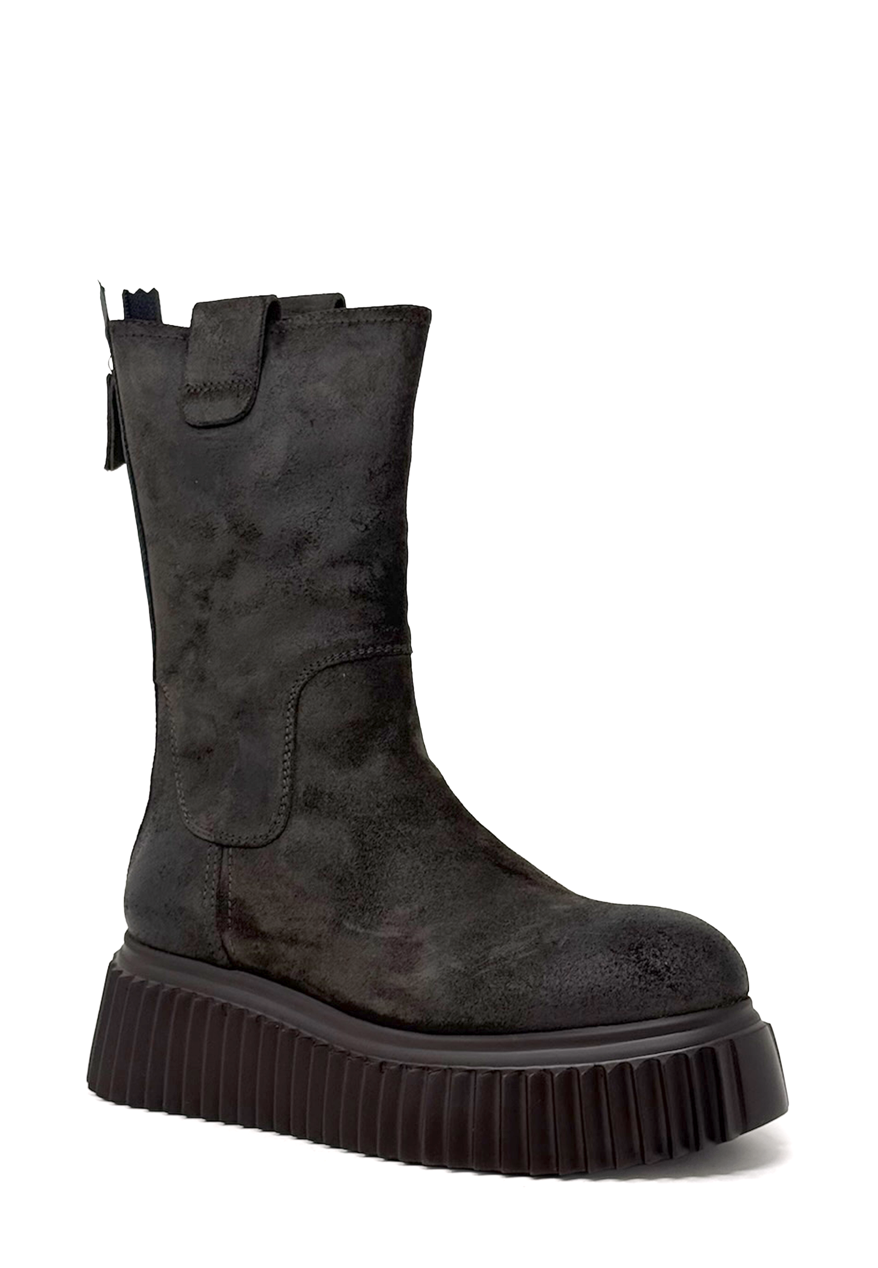 Milagros Plateau Boot | Testa Di Moro