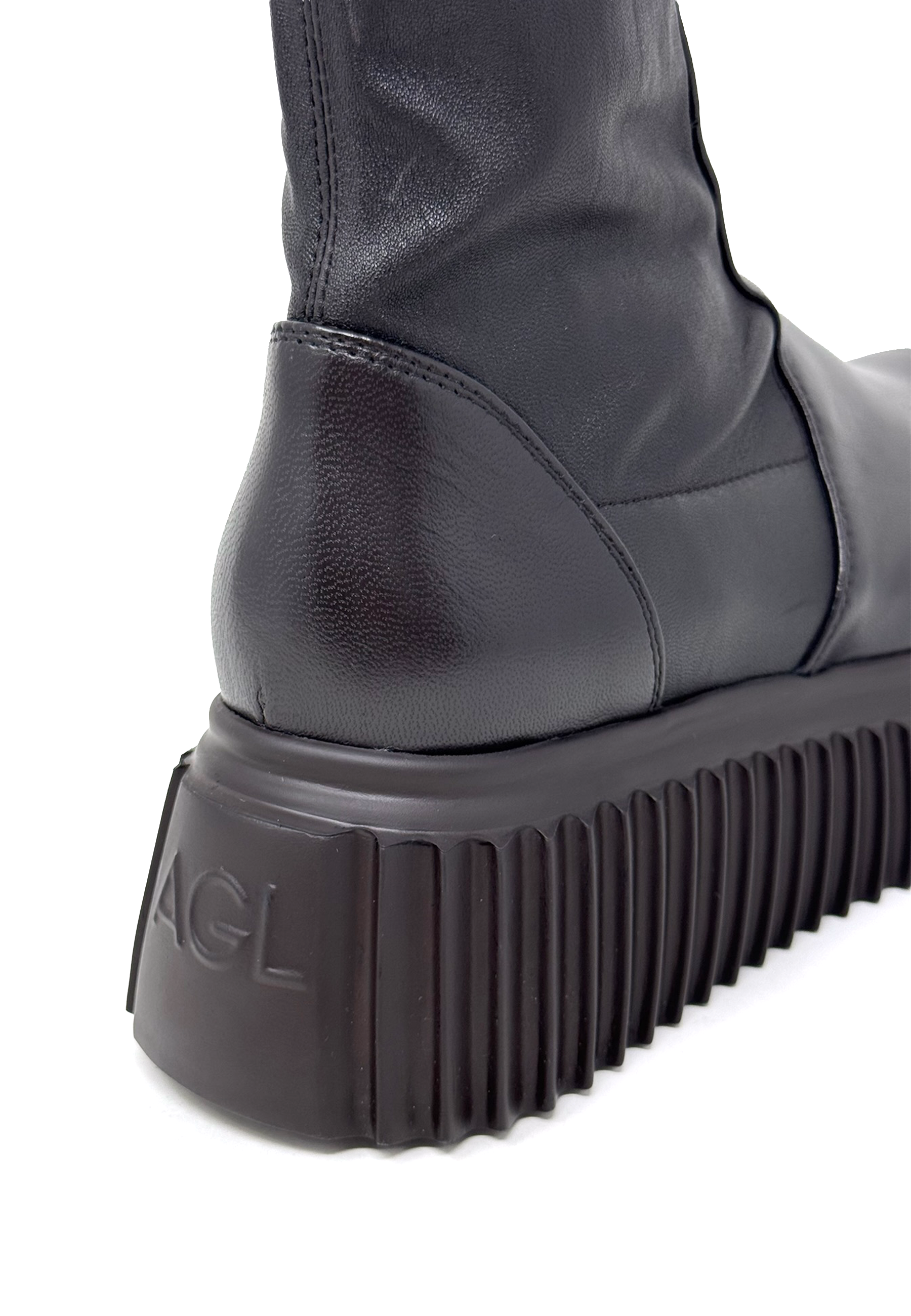 Milagros Plateau Stretch Boot | Testa Di Moro
