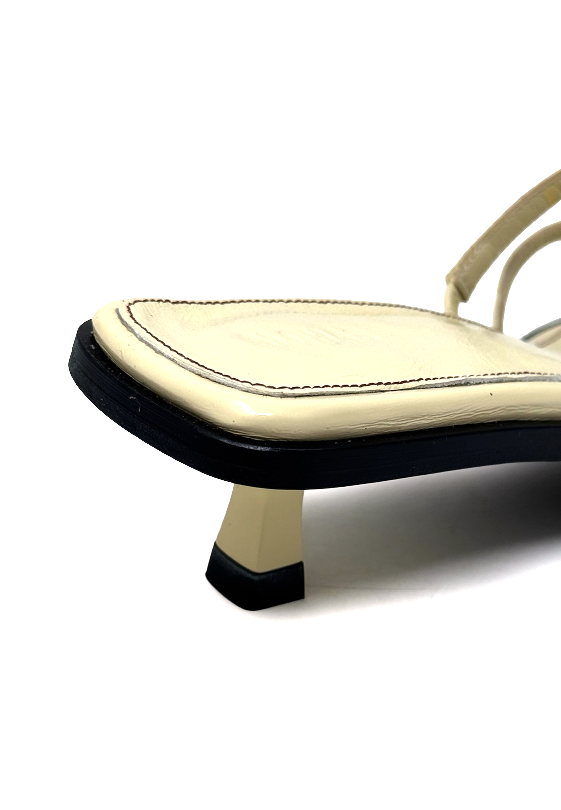 Liko Heel Pantolette | Cream