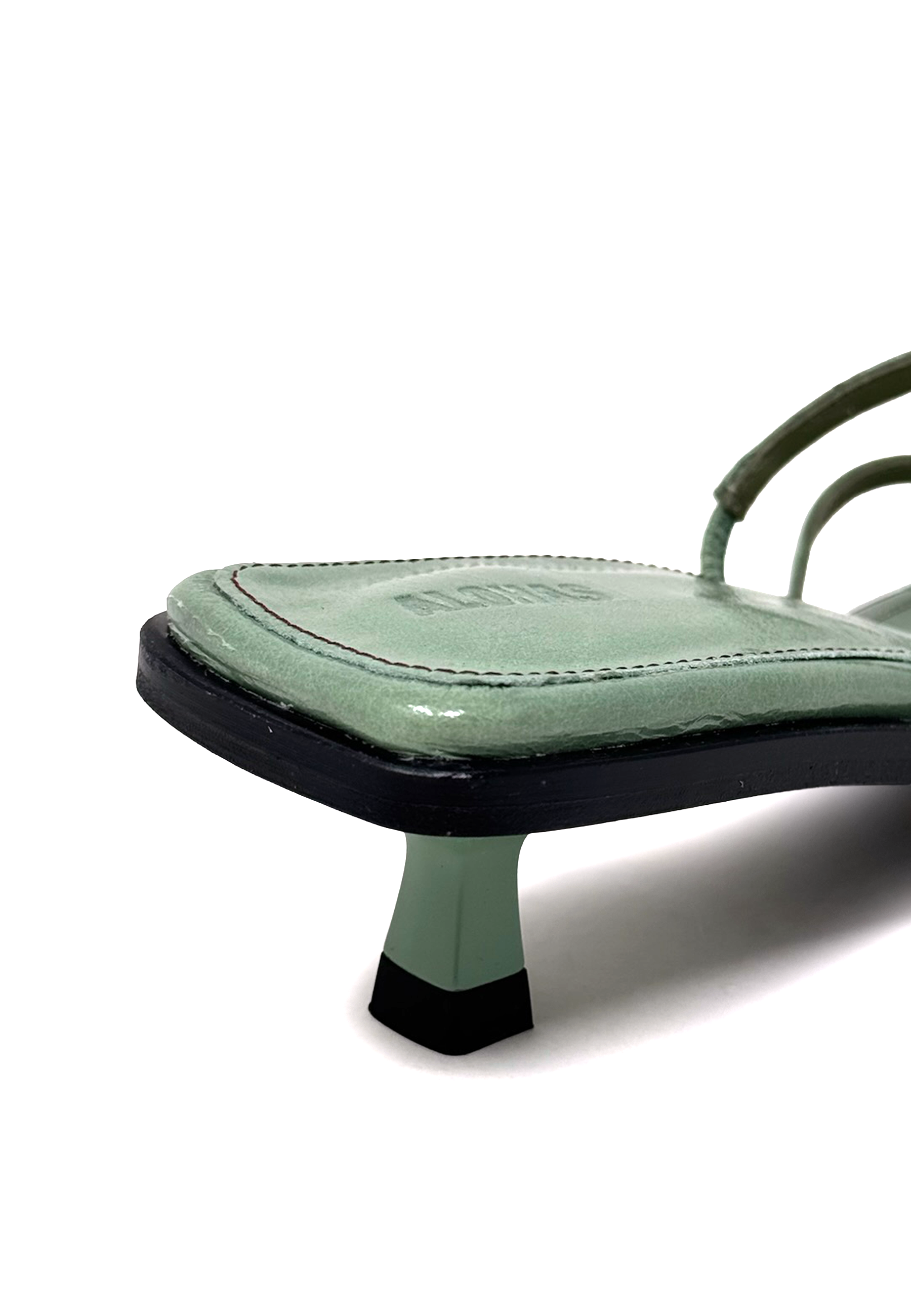 Liko Heel Pantolette | Matcha