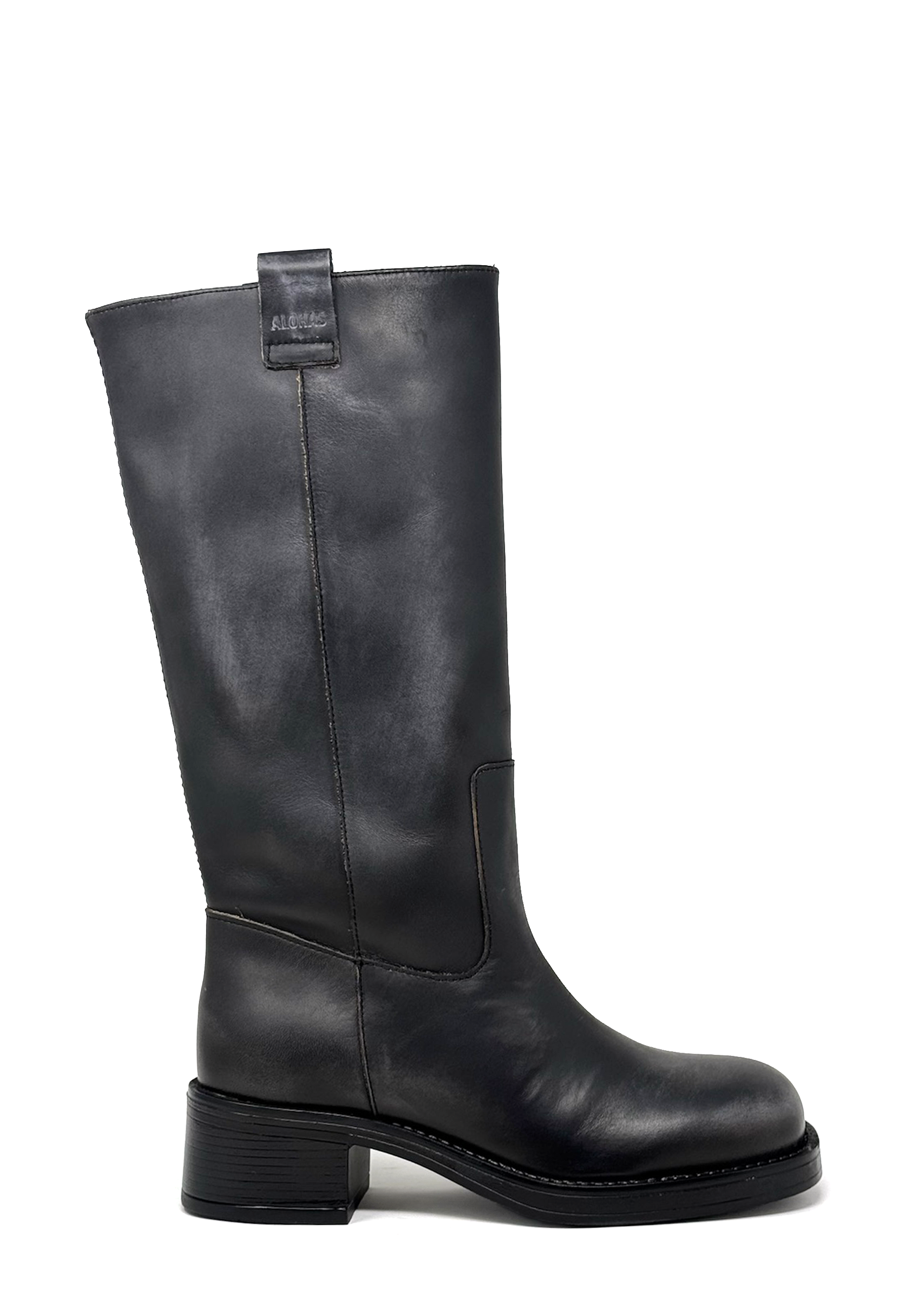 Sajan Langschaft Boot | Black Vintage