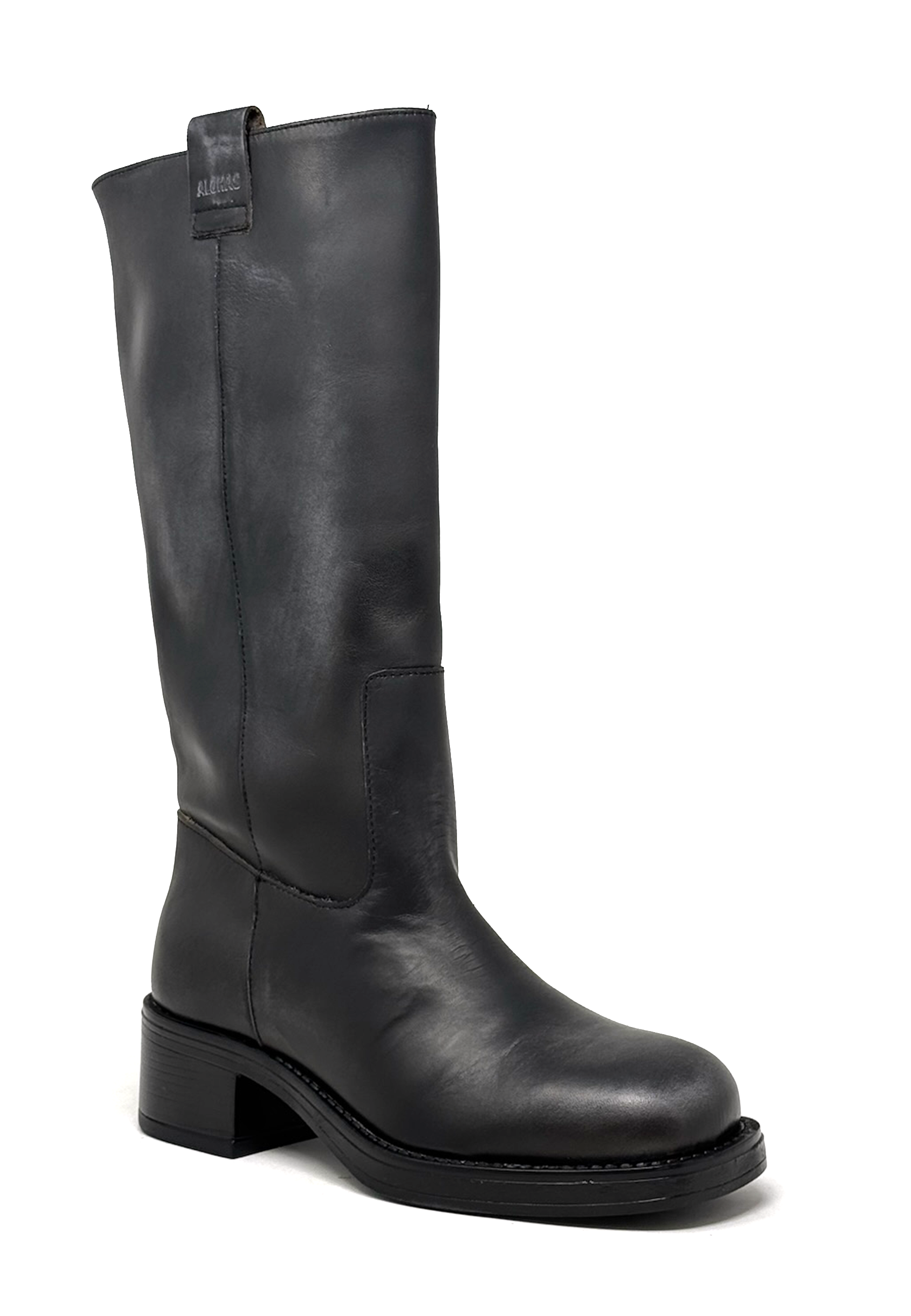 Sajan Langschaft Boot | Black Vintage