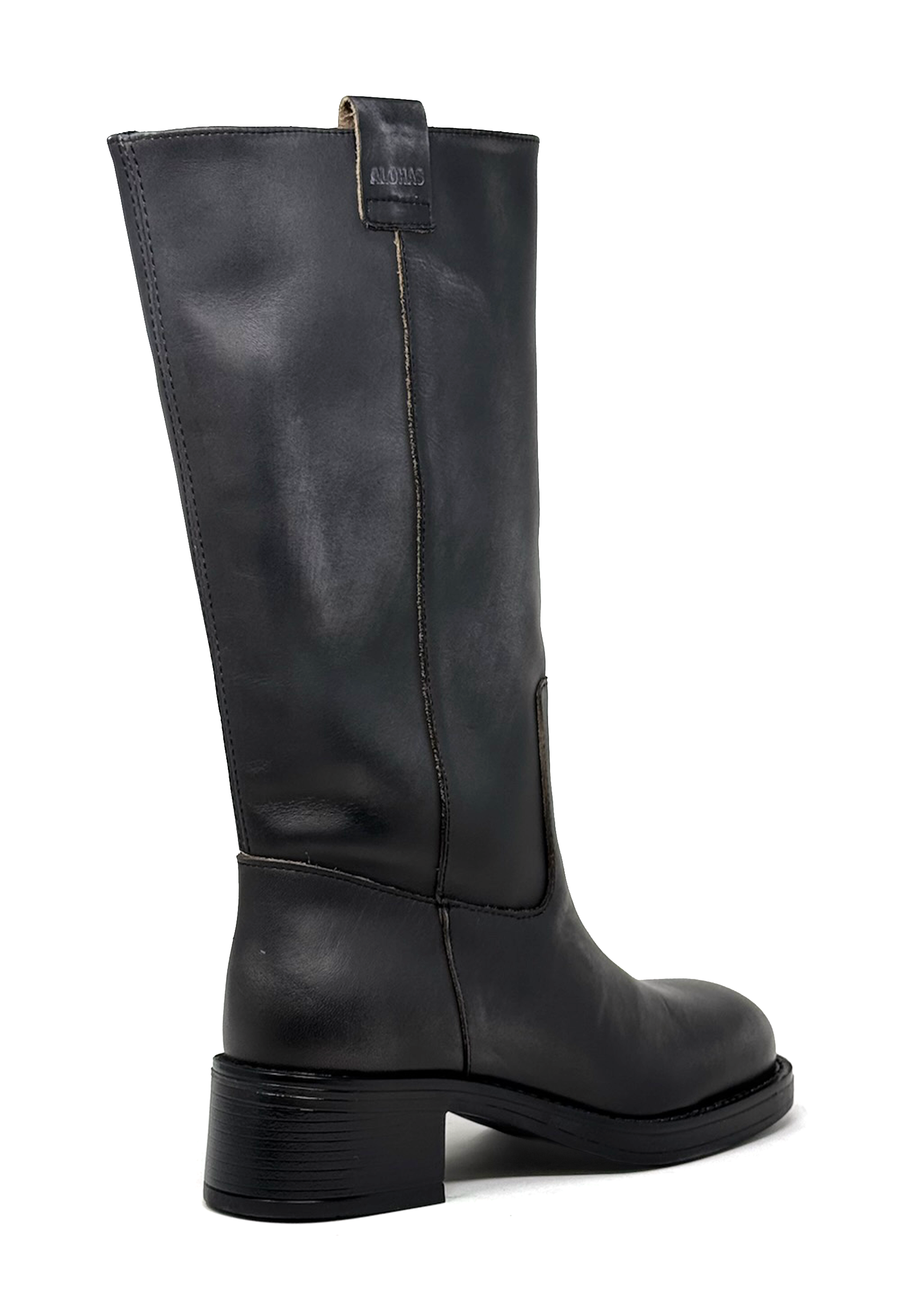 Sajan Langschaft Boot | Black Vintage