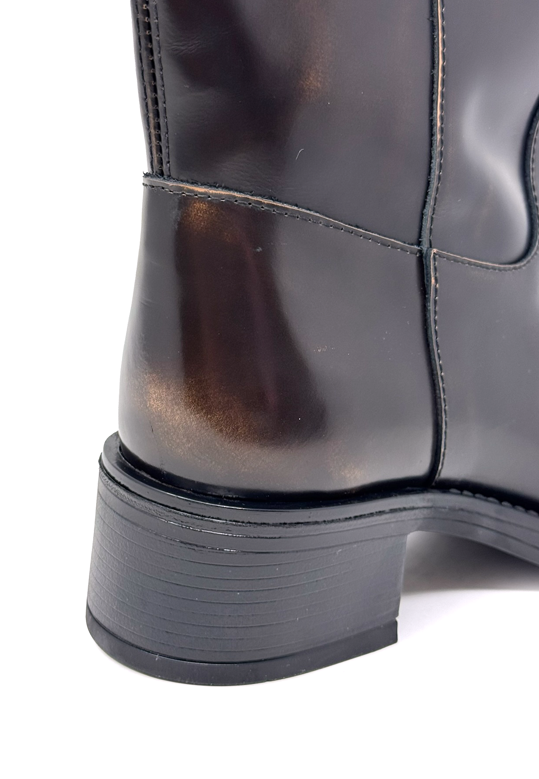 Sajan Langschaft Boot | Vintage Effect Brown