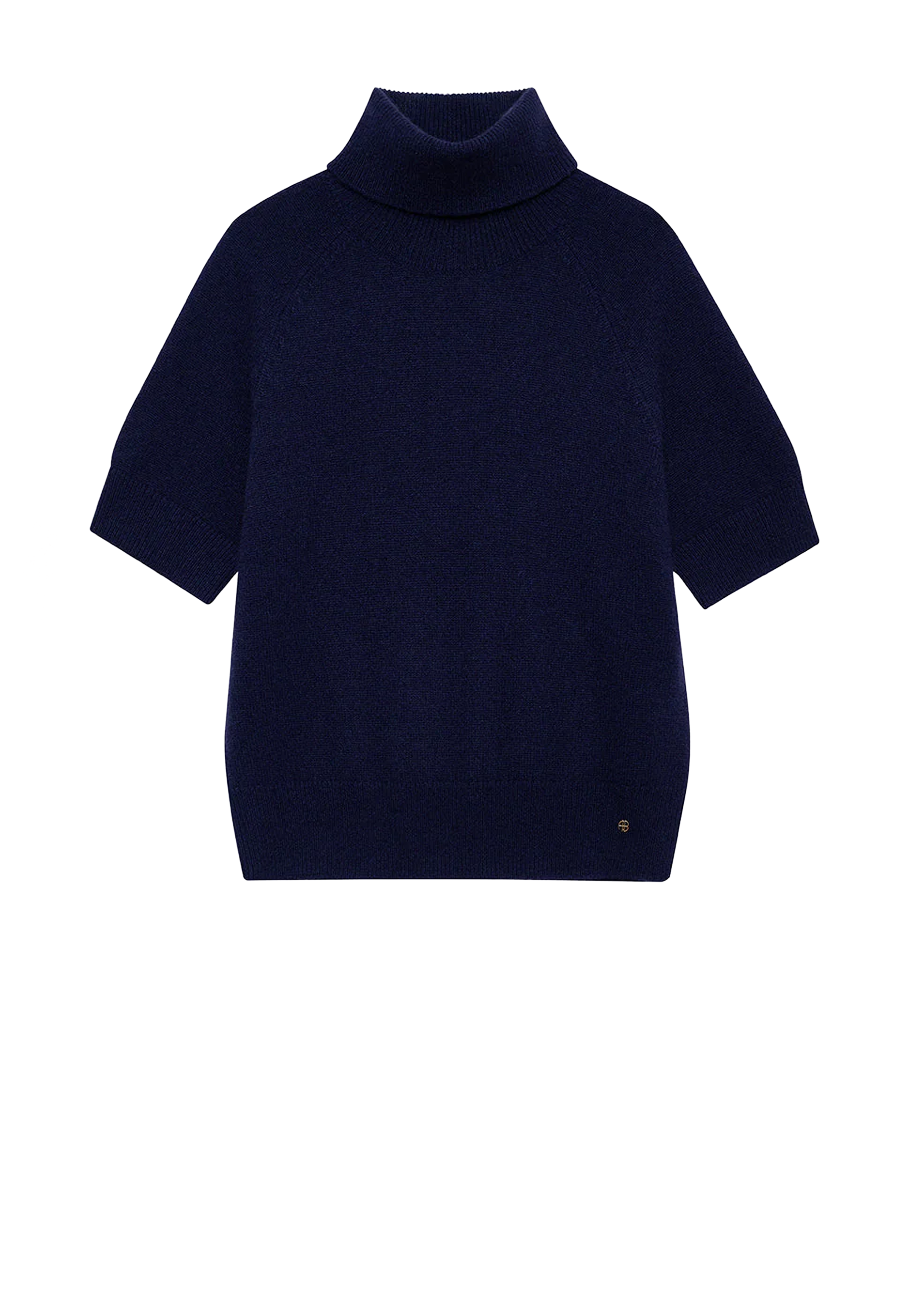 Jackson Kurzarm Rollkragen Pullover | Midnight Blue