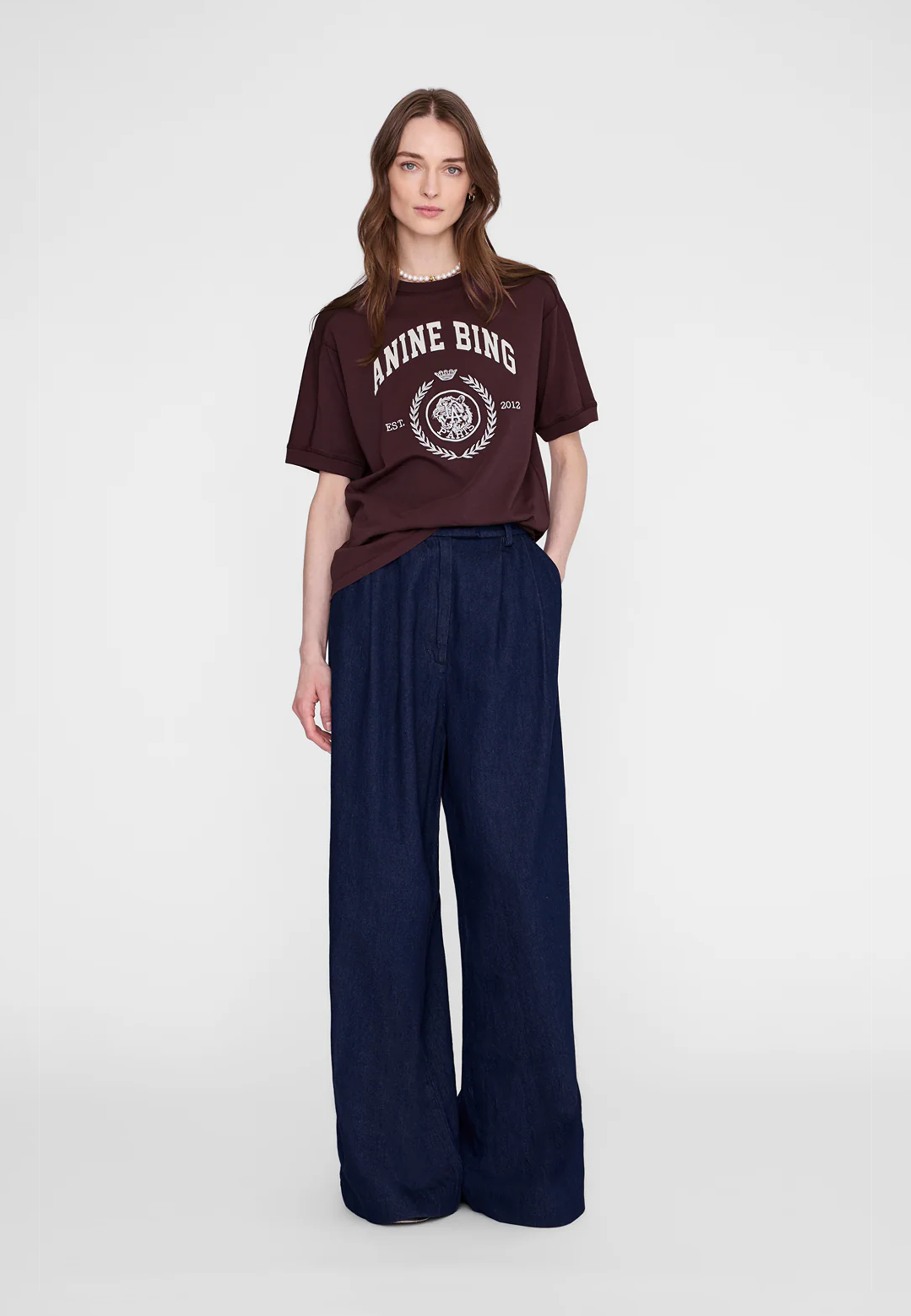 Jaylin T-Shirt | Collegiate Fig