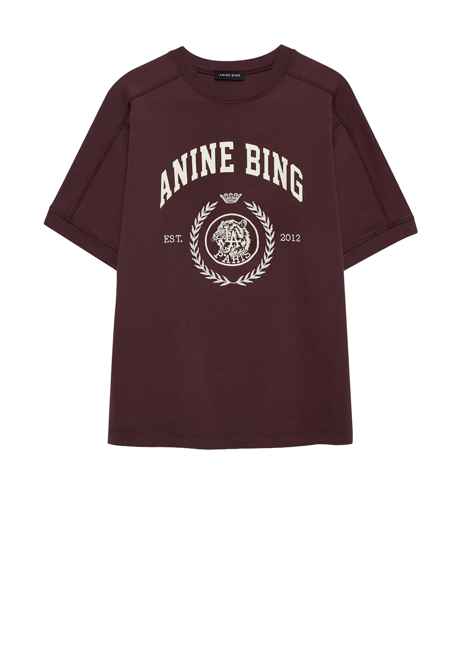 Jaylin T-Shirt | Collegiate Fig