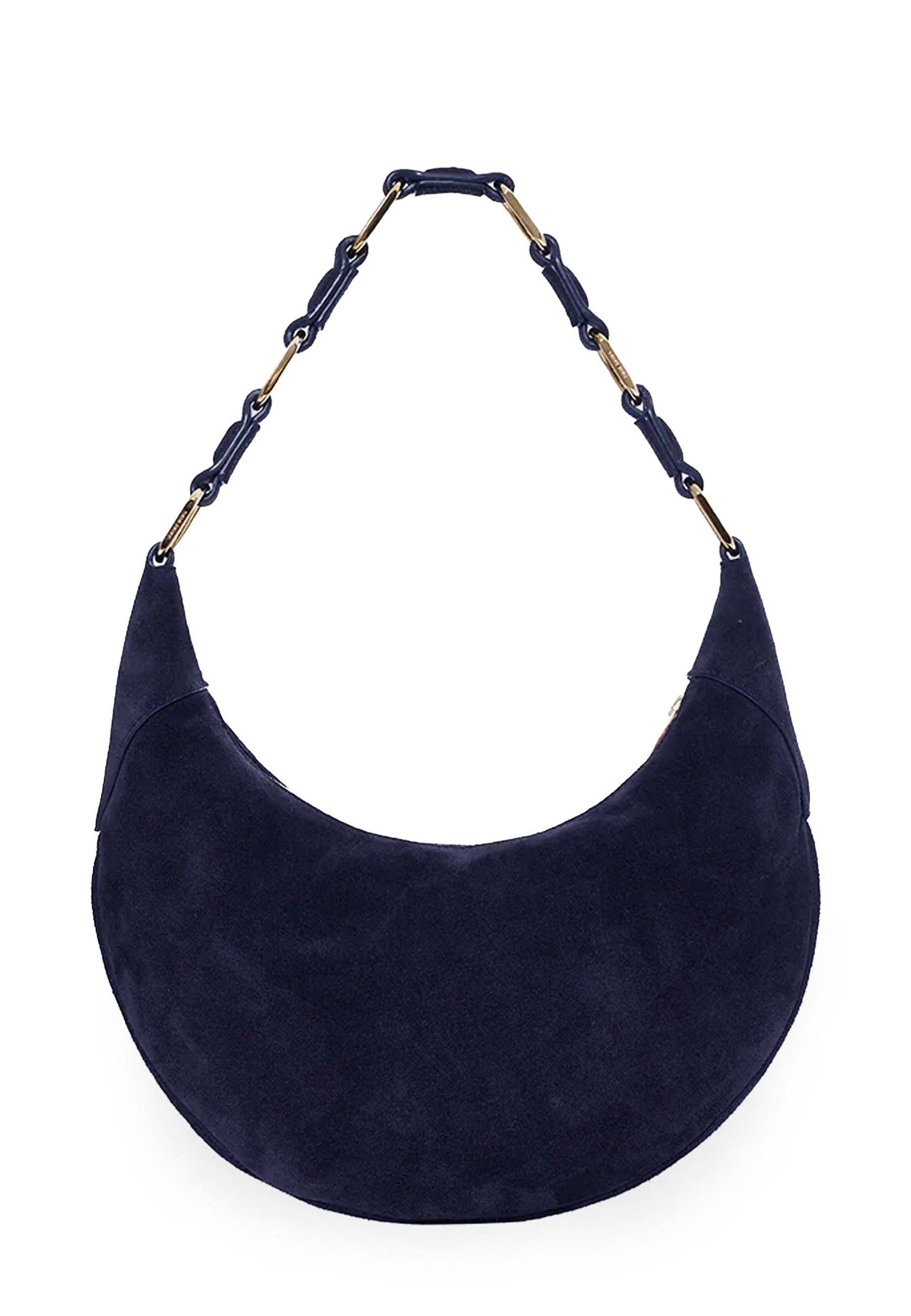 Kate Hobo Bag | Navy Suede