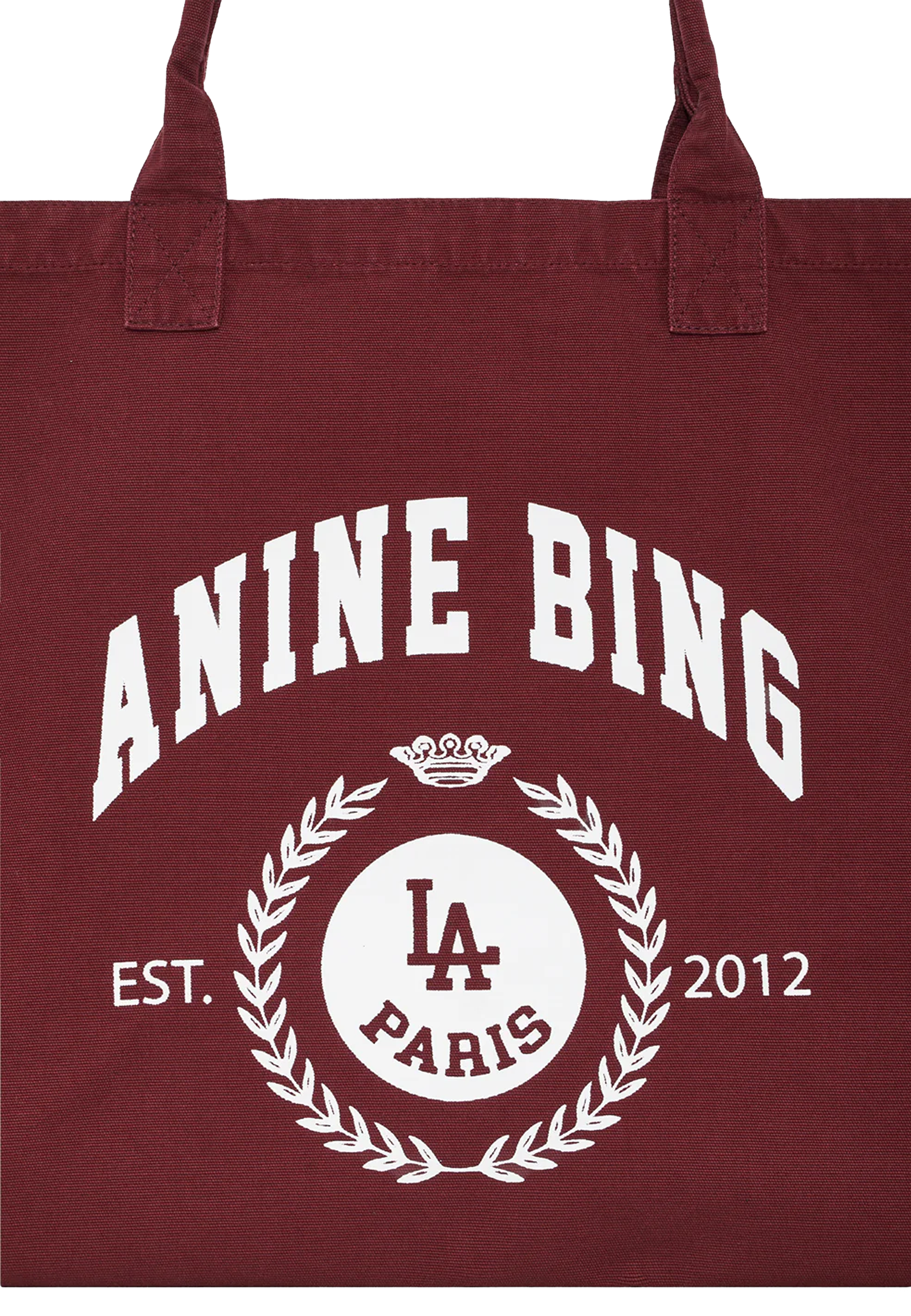 Leo Canvas Tote | Collegiate Fig