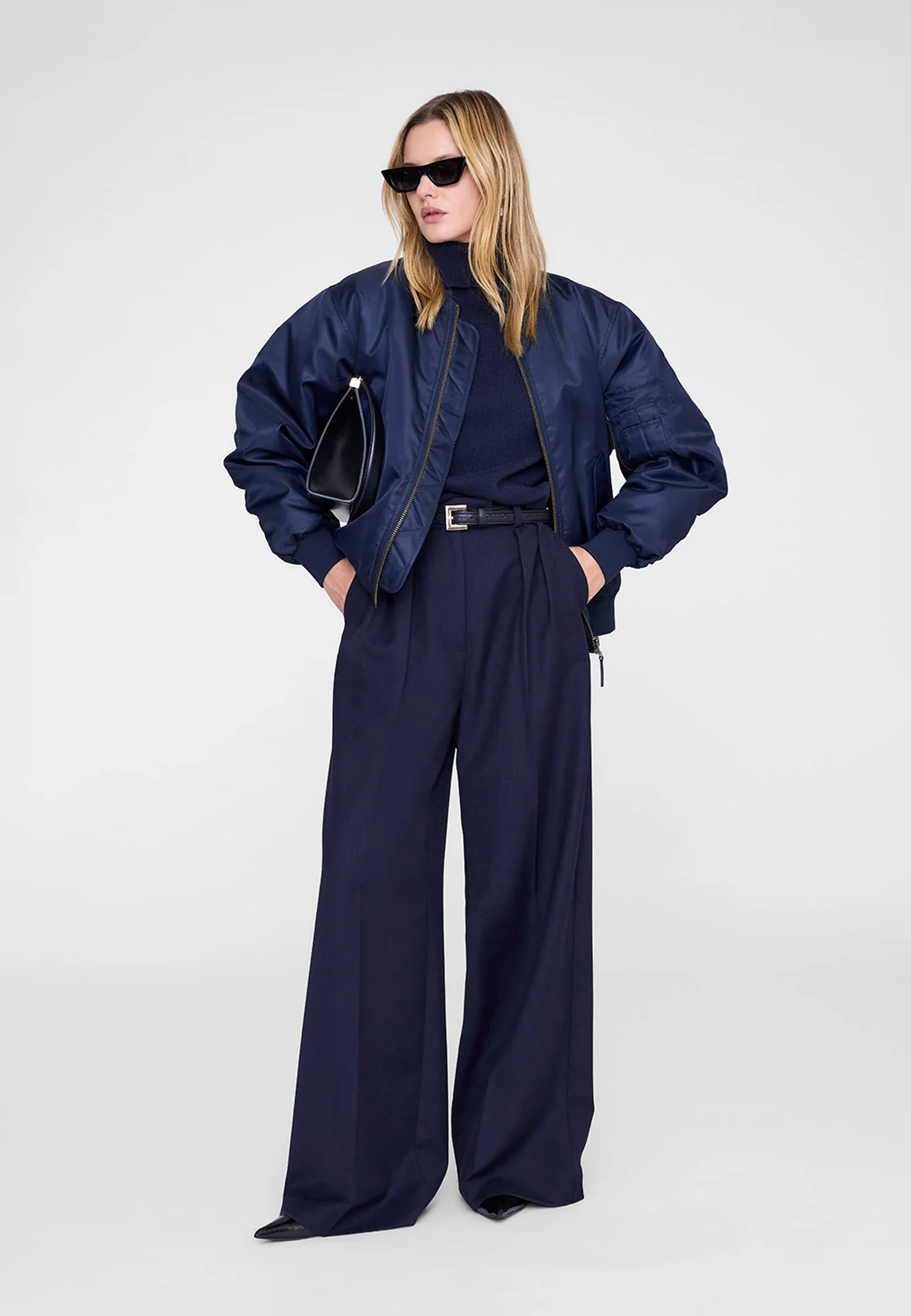 Leon Bomberjacke | Midnight Blue