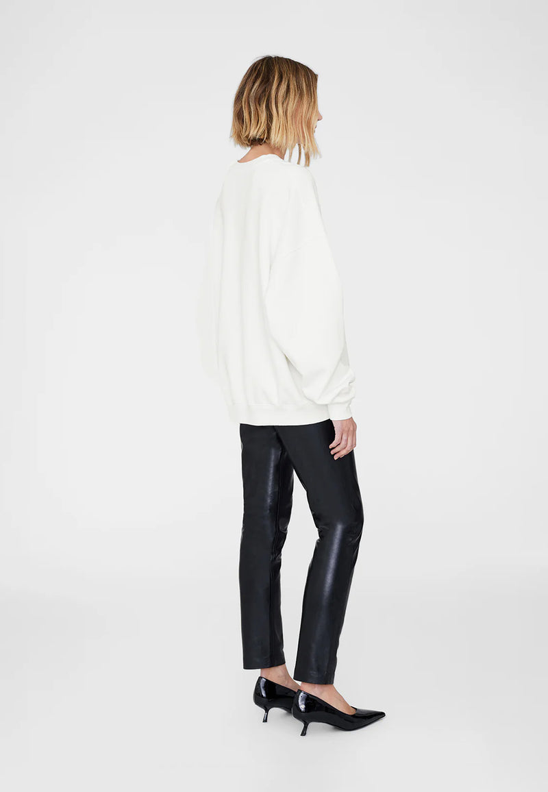 Miles  Sweatshirt | Letterman Off White