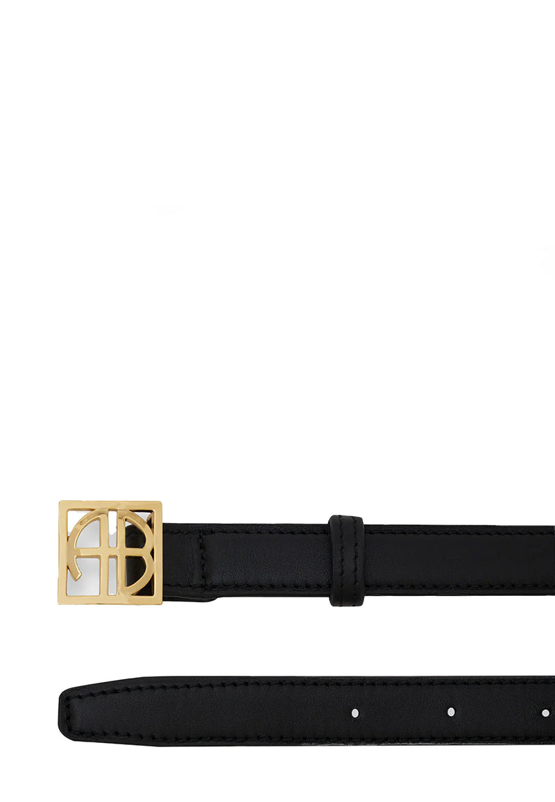 Monogram Gürtel | Black
