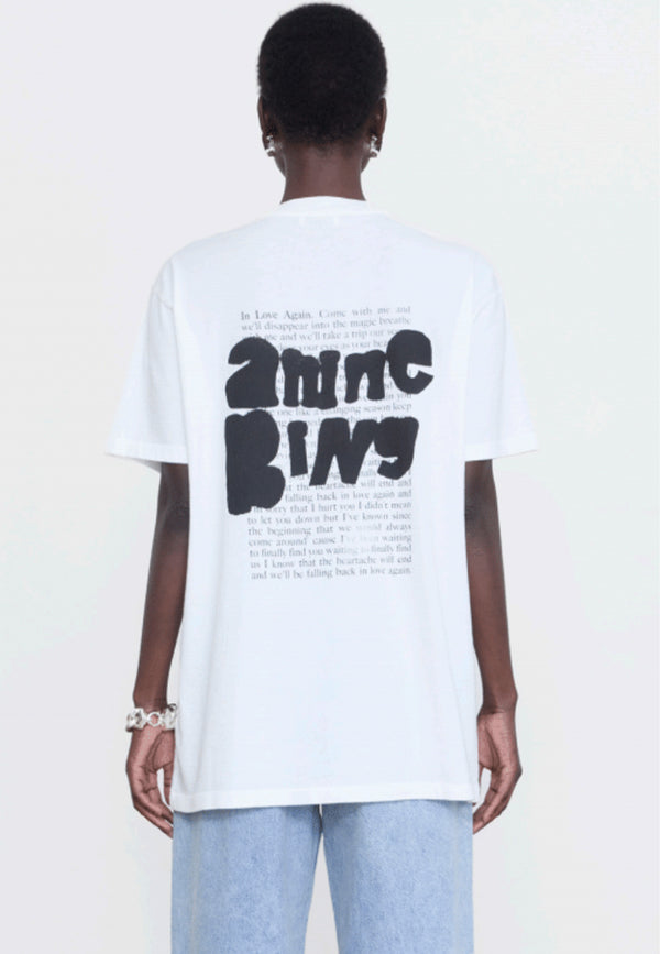 Walker T-Shirt | Spray Paint Ivory