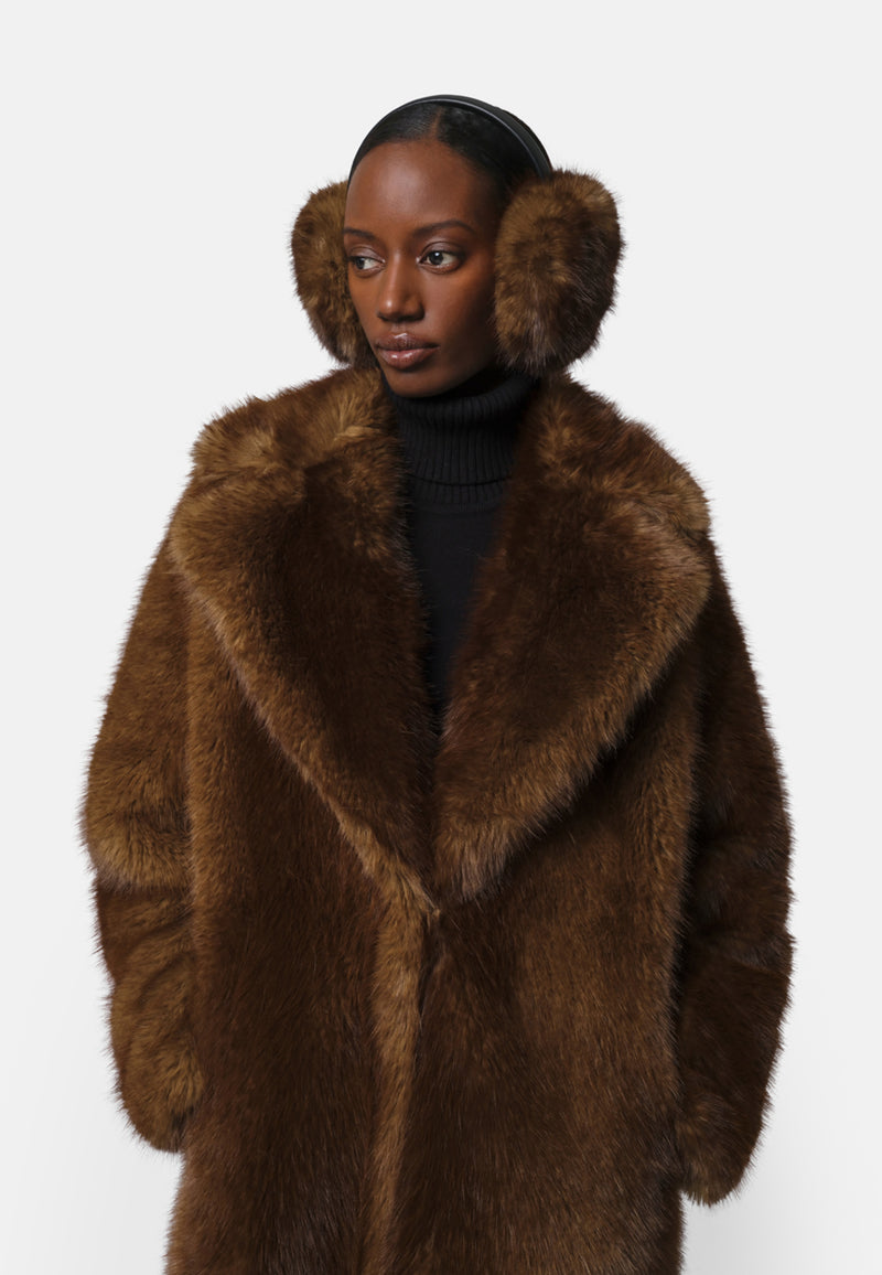Esme Fake Fur Ohrschützer | Mink