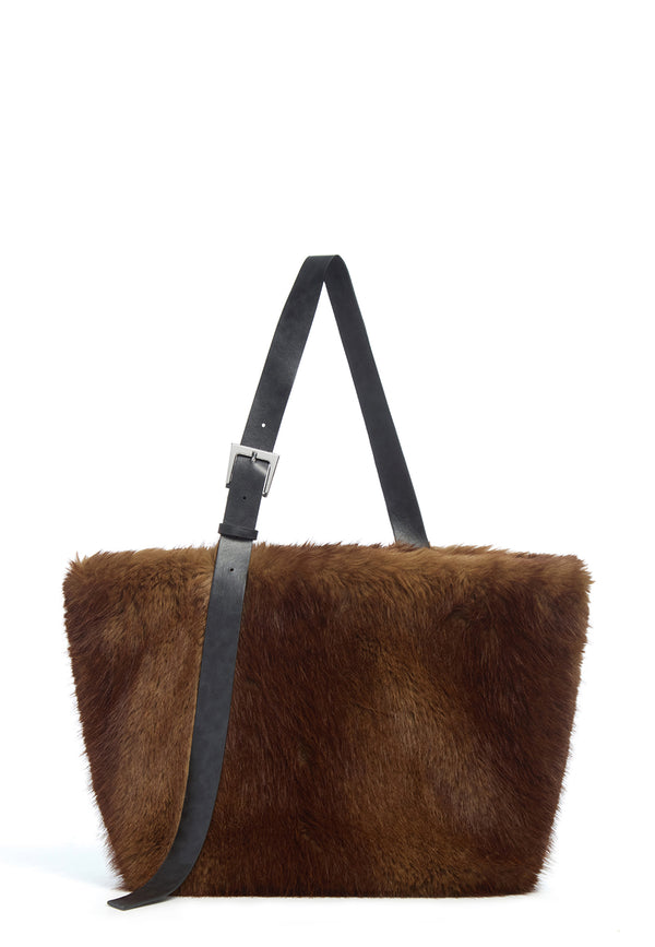 Esti Fake Fur Tote Tasche | Mink
