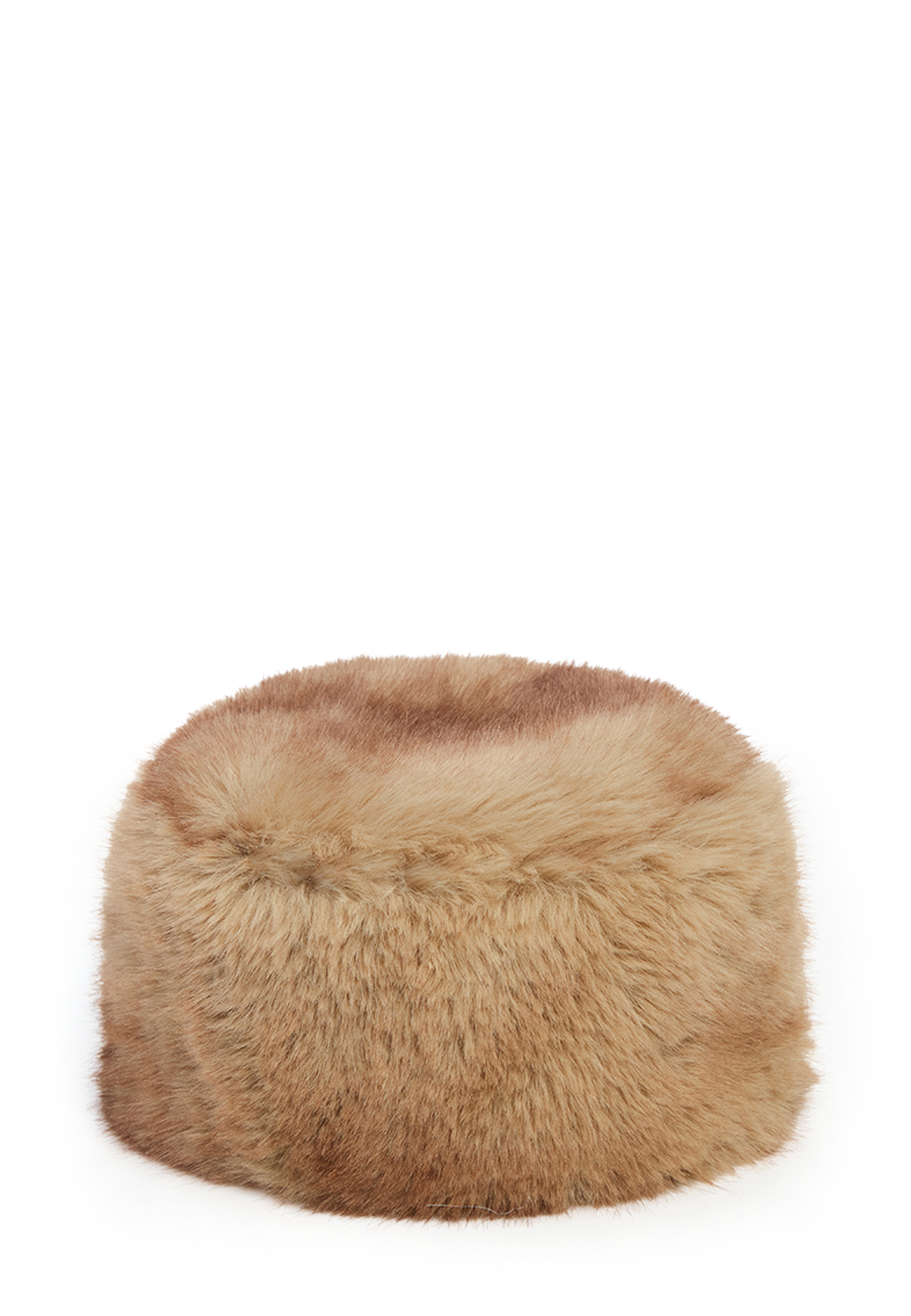 Margot Pillbox Faux Fur Hut | Blonde Mink