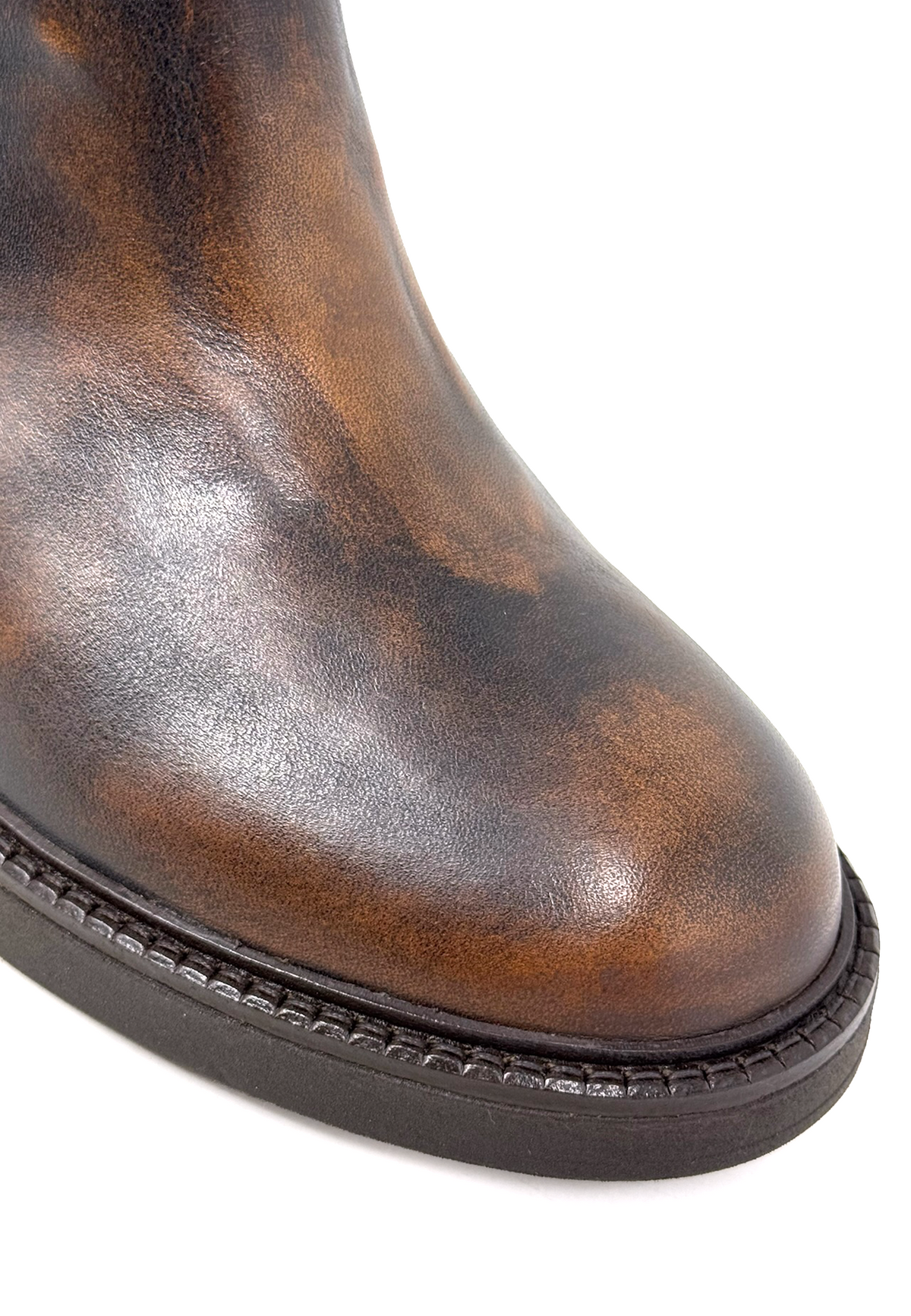 Clara Langschaft Boot | Cuoio