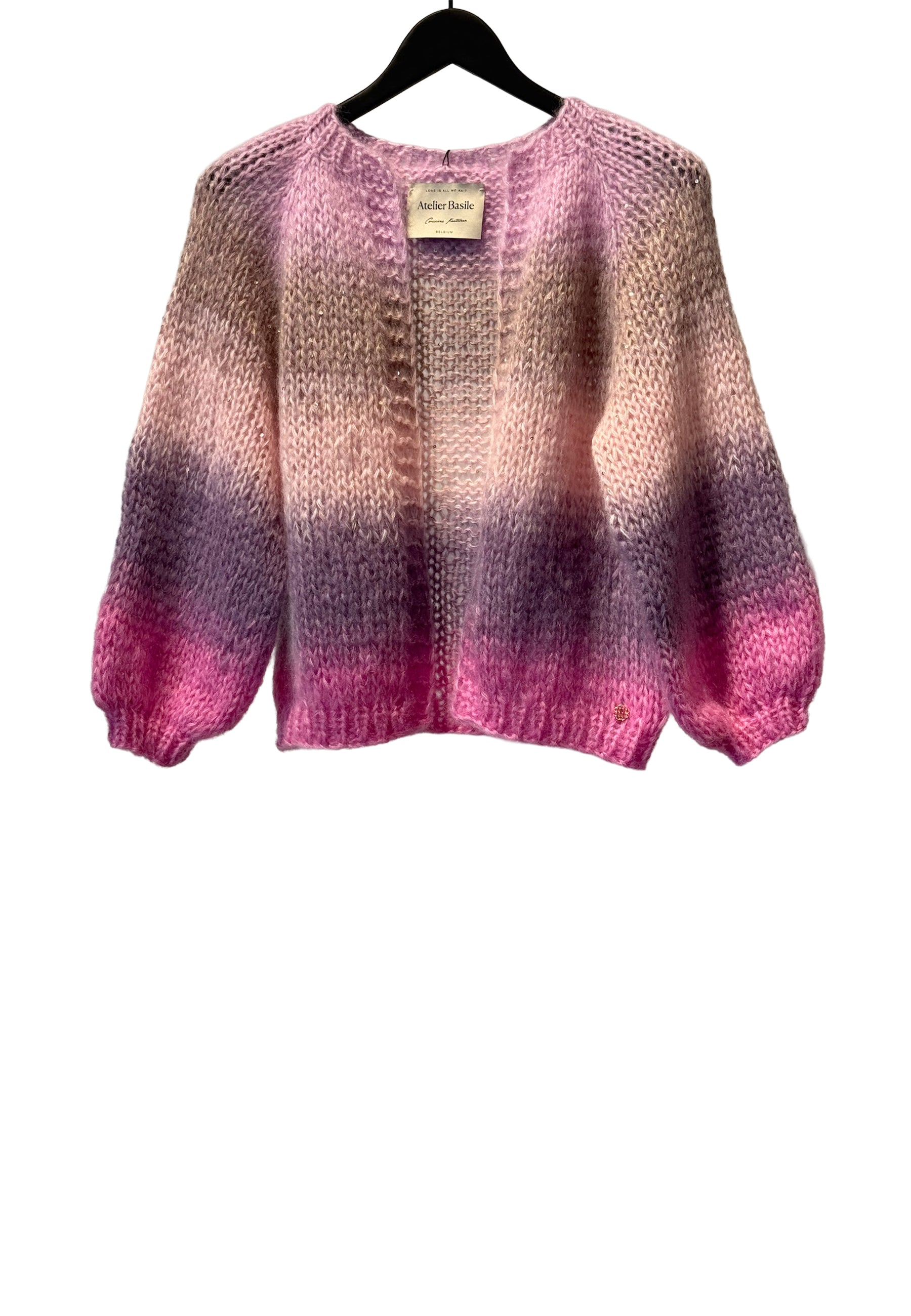 2608 Paulette Cardigan | Thistle Ashrose Pink