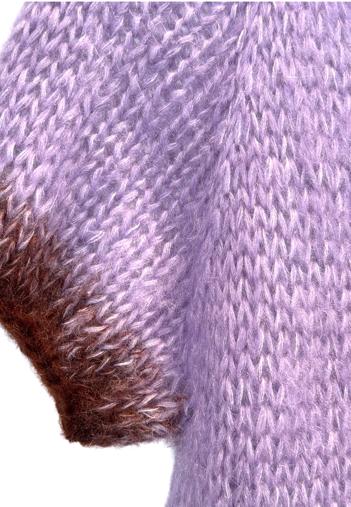 Poppy Kurzarm Pullover | Violet Mahagony